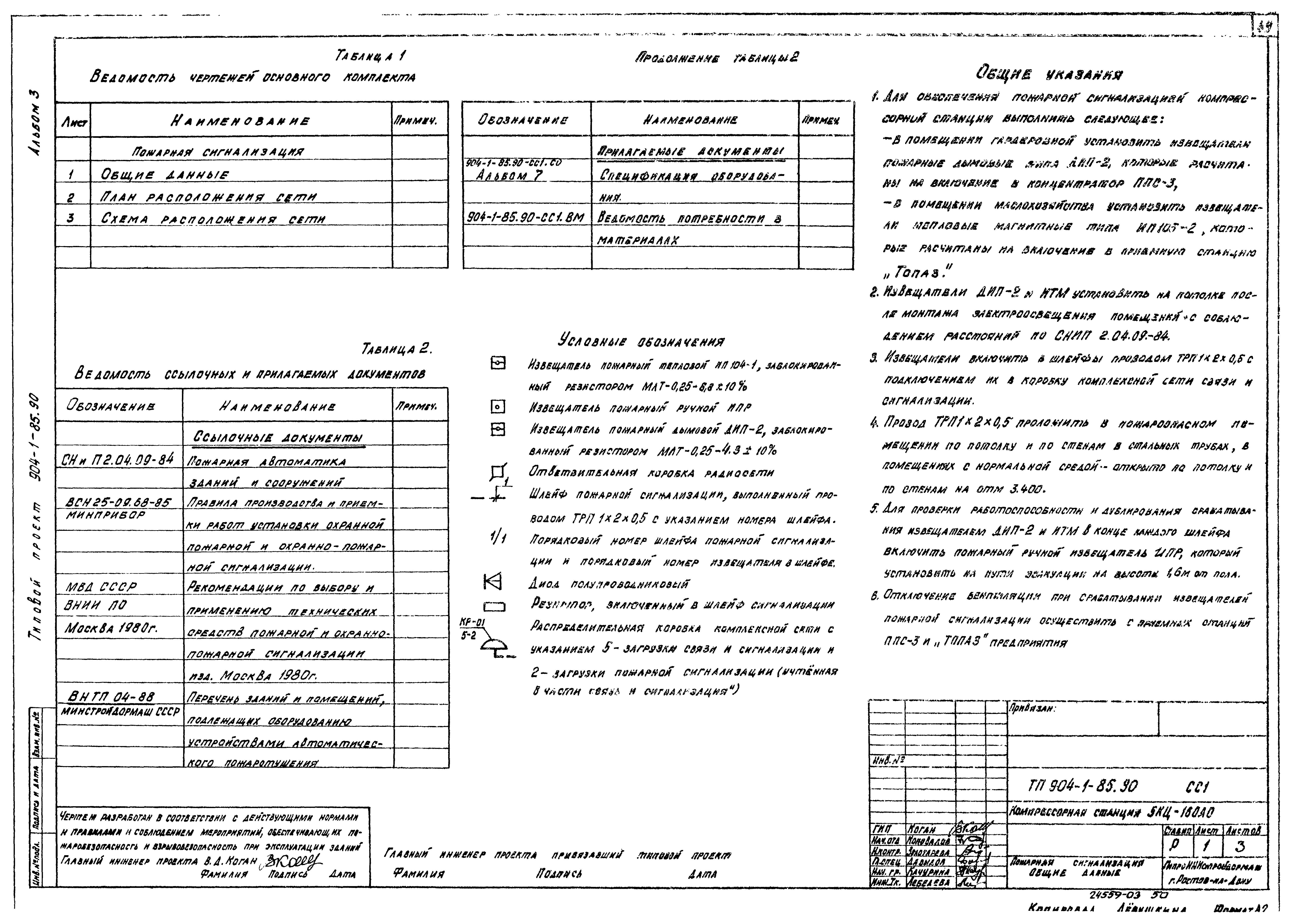 Типовой проект 904-1-85.90