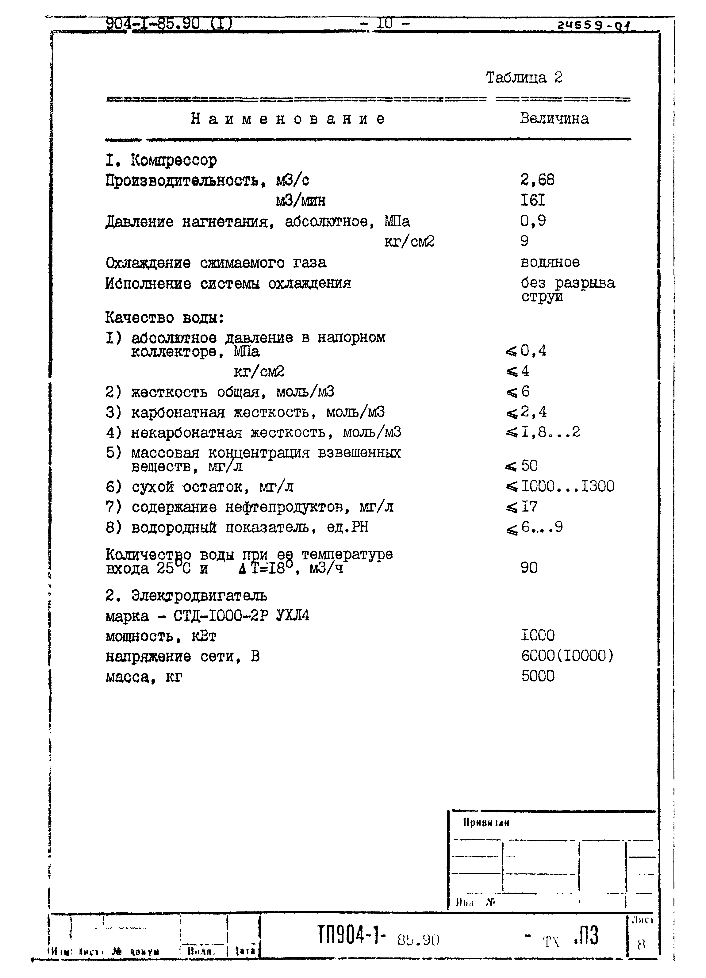 Типовой проект 904-1-85.90