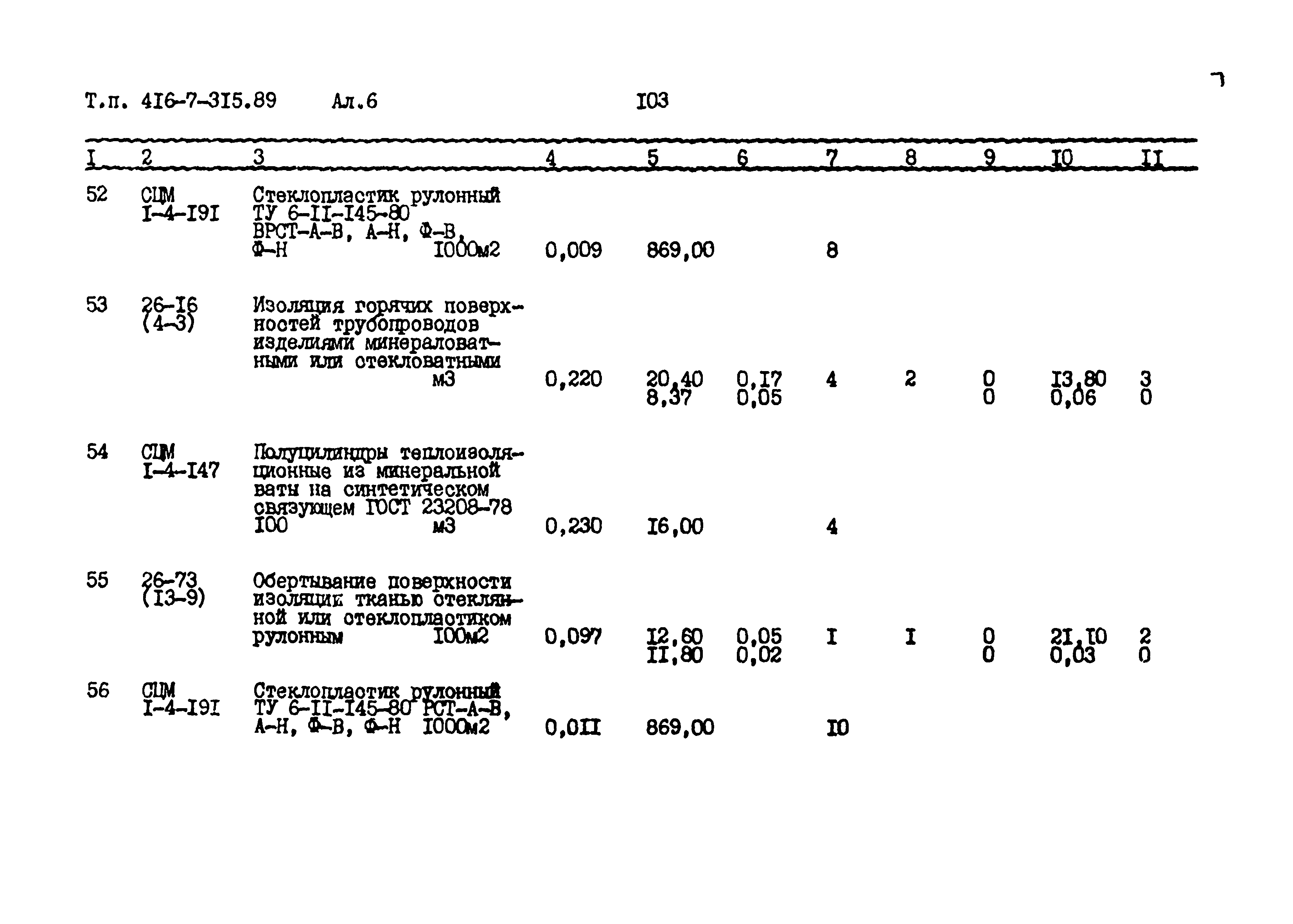 Типовой проект 416-7-315.89