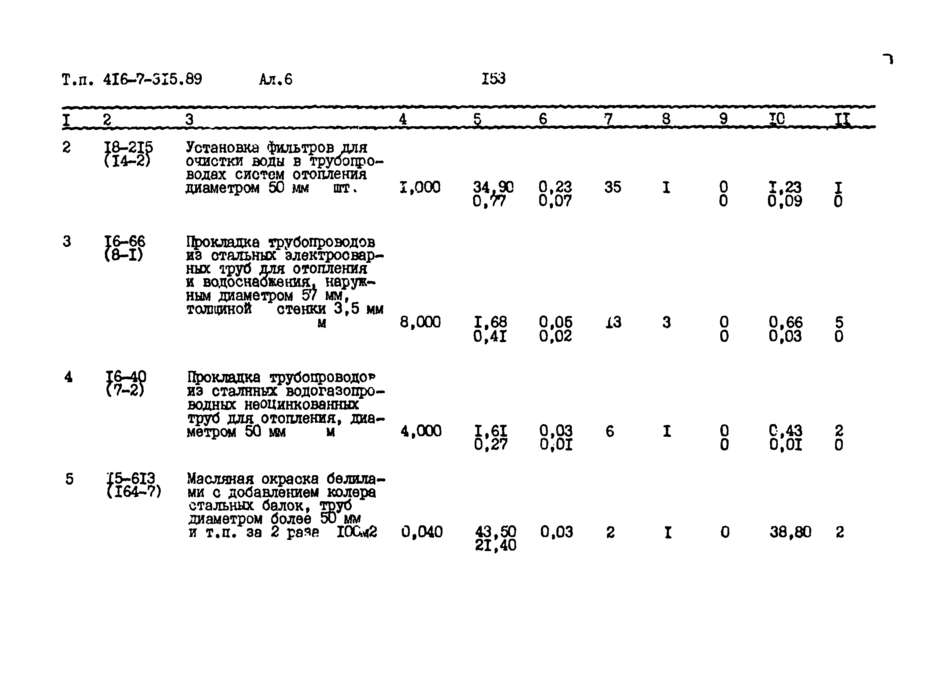 Типовой проект 416-7-315.89