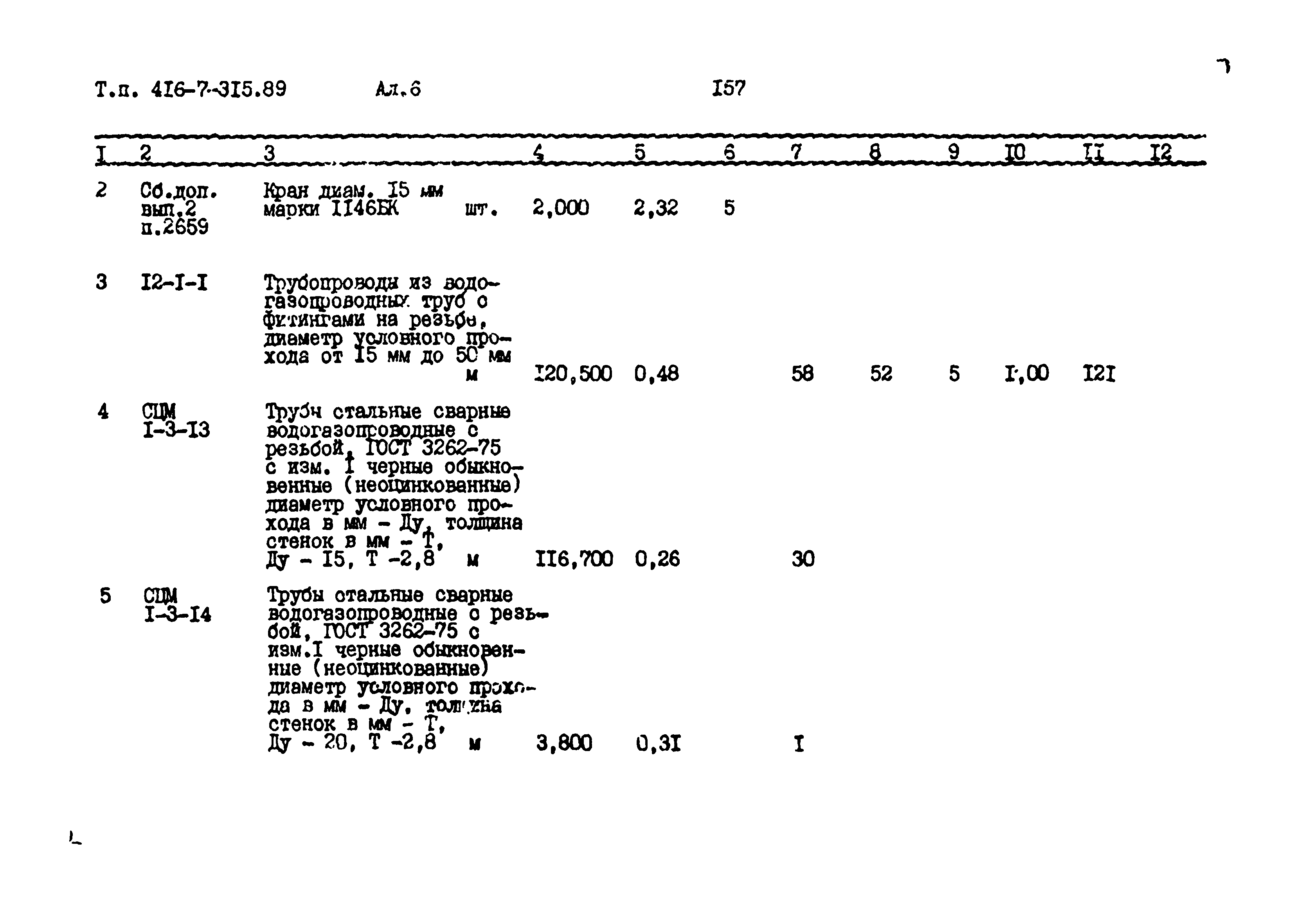 Типовой проект 416-7-315.89