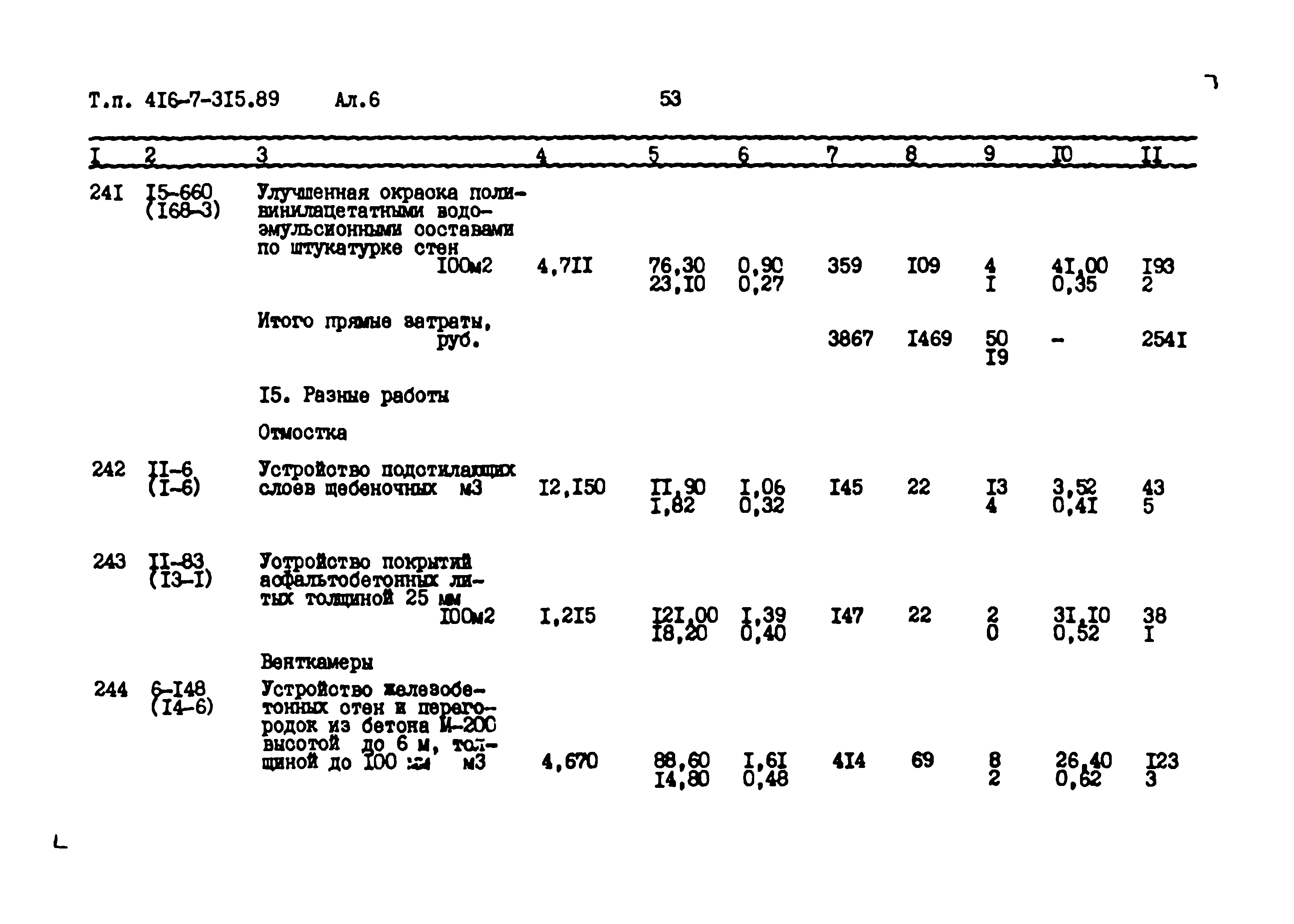 Типовой проект 416-7-315.89