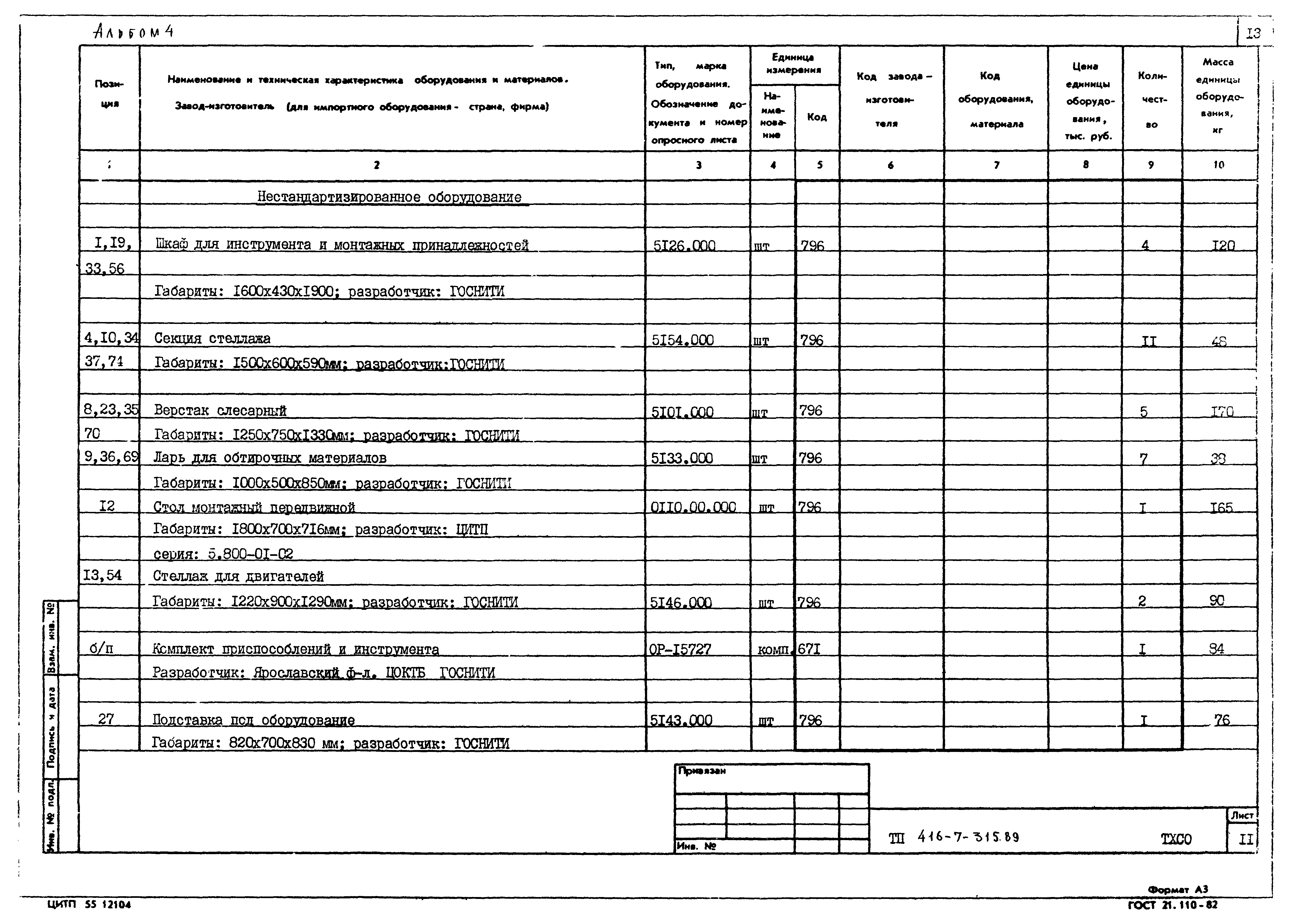 Типовой проект 416-7-315.89