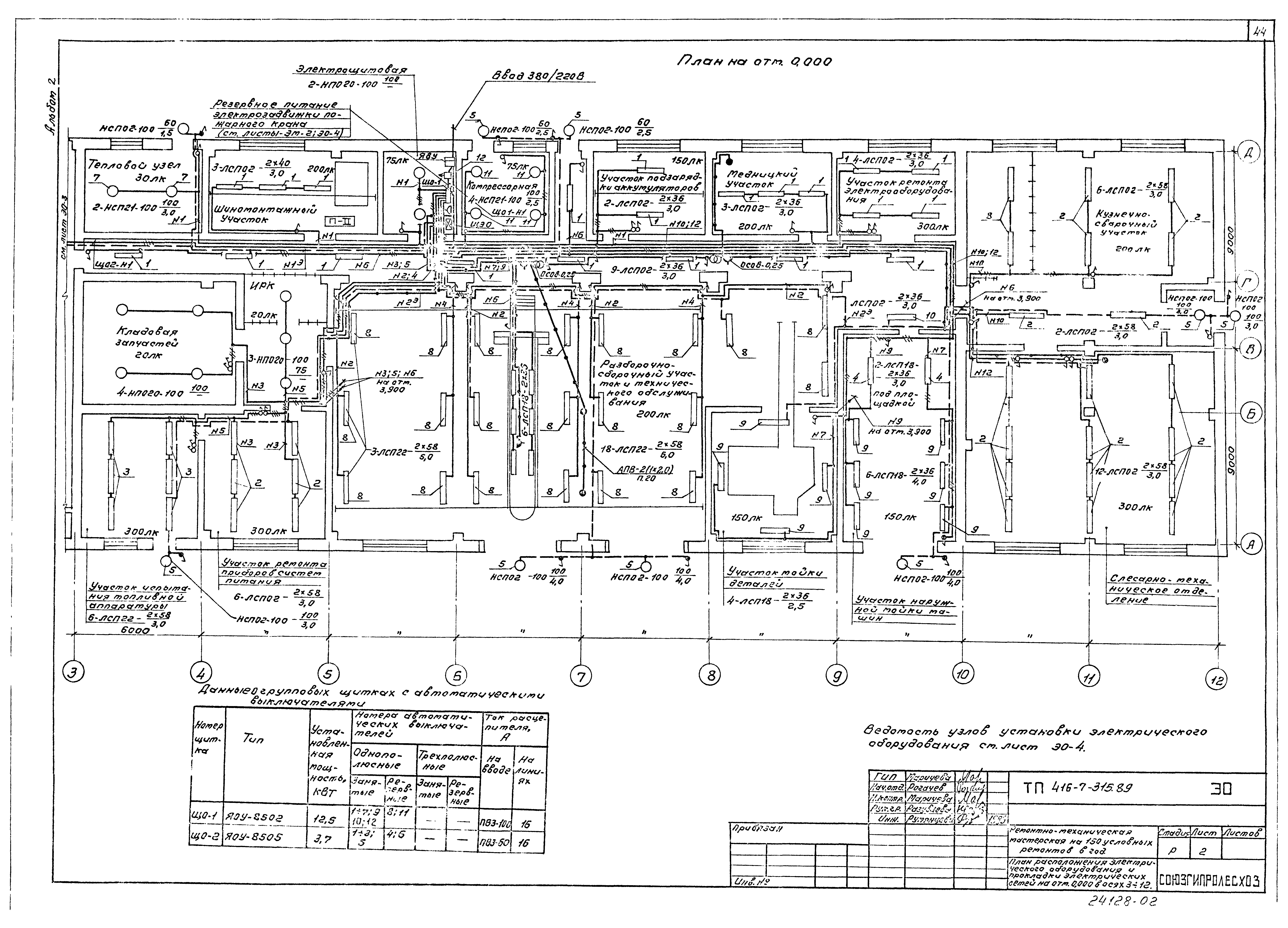 Типовой проект 416-7-315.89