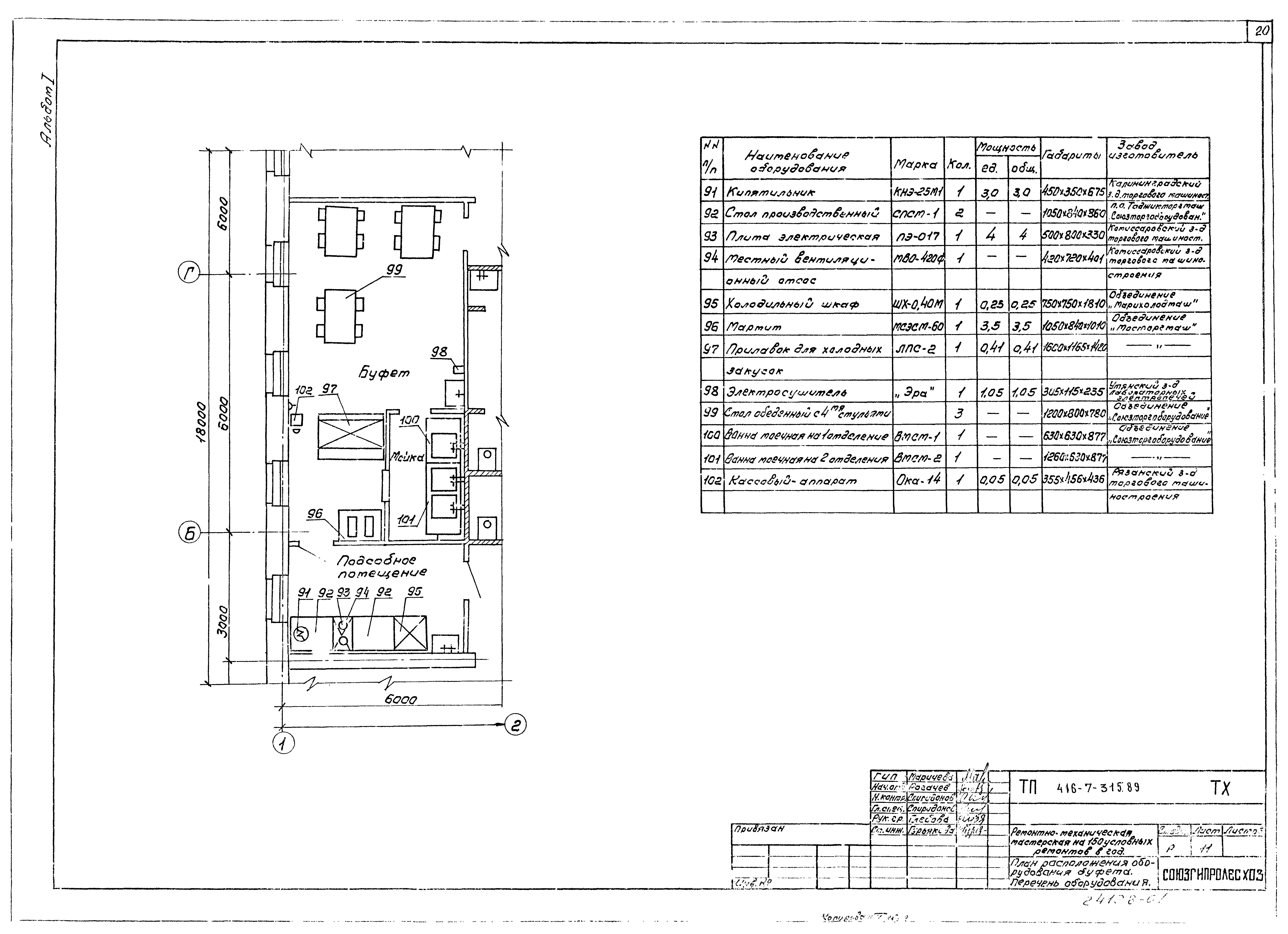 Типовой проект 416-7-315.89