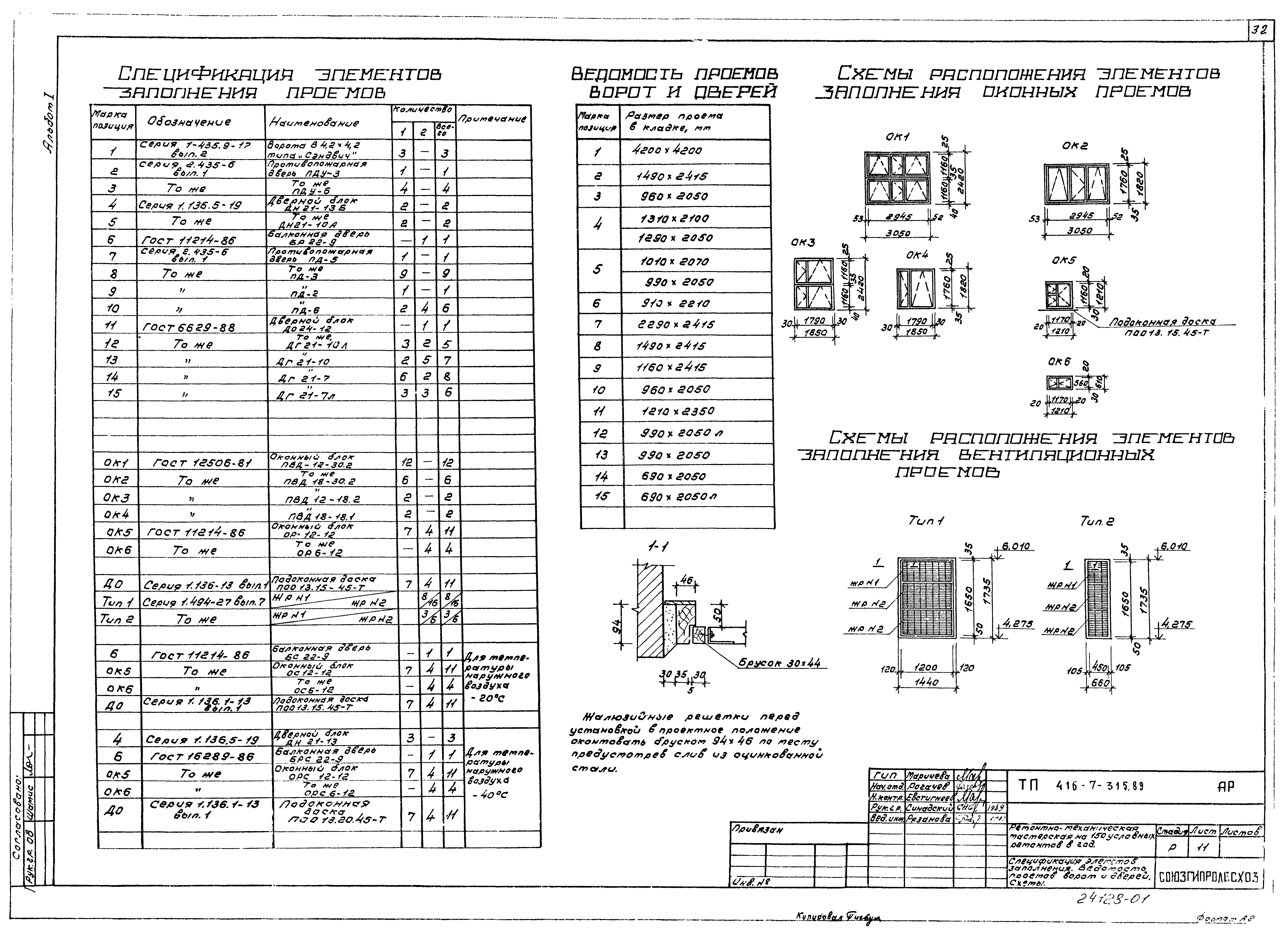 Типовой проект 416-7-315.89