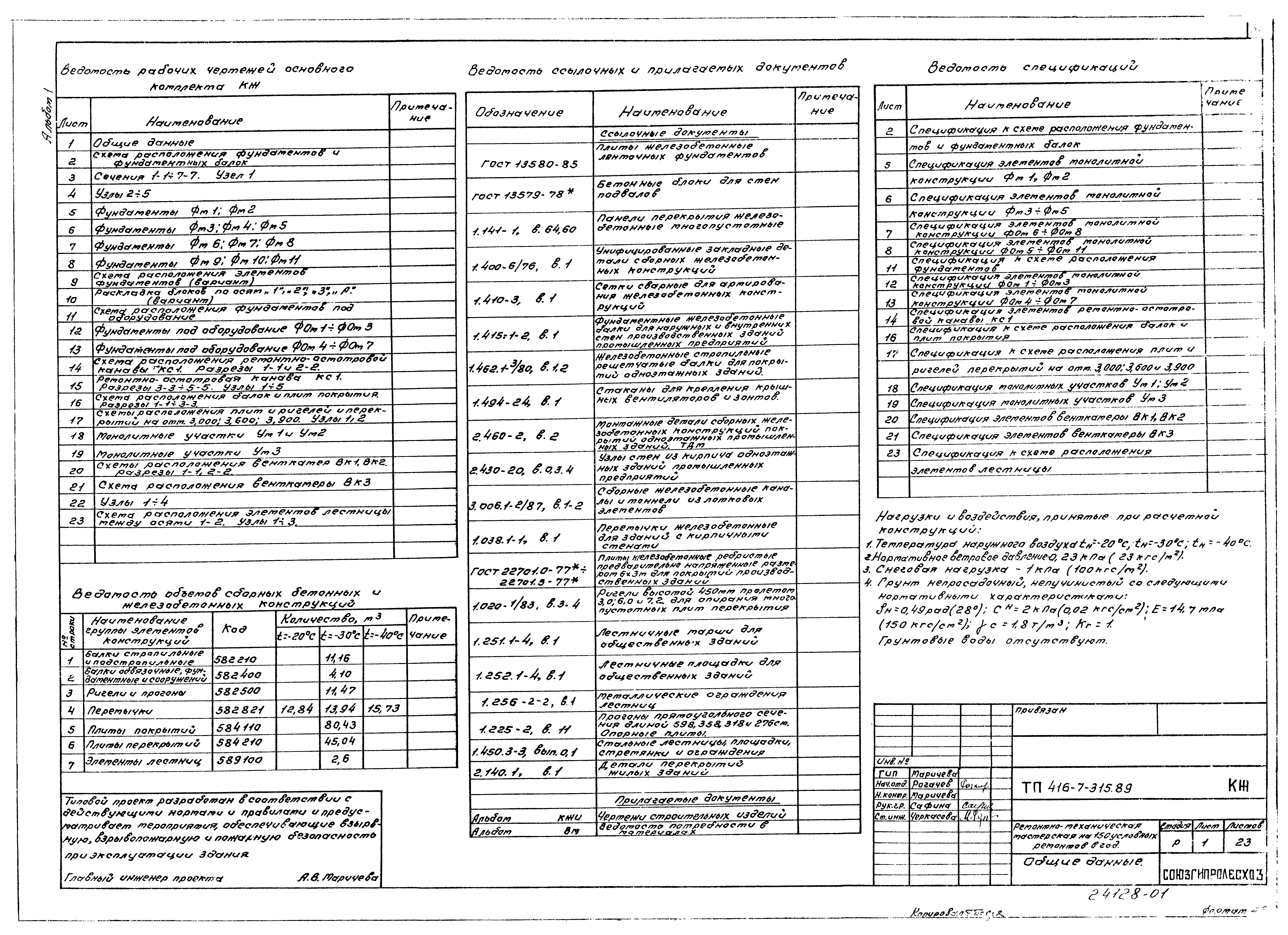 Типовой проект 416-7-315.89
