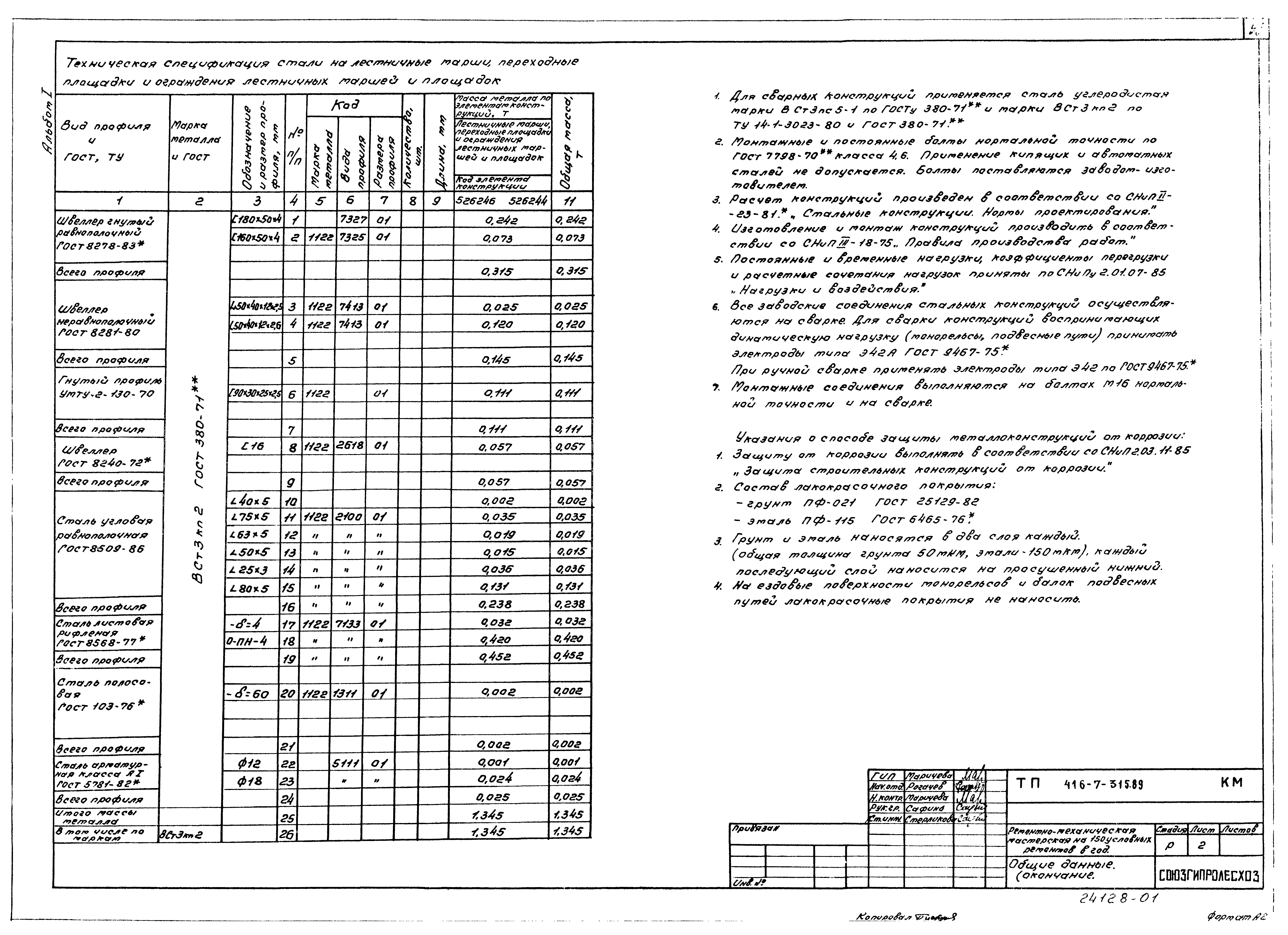 Типовой проект 416-7-315.89