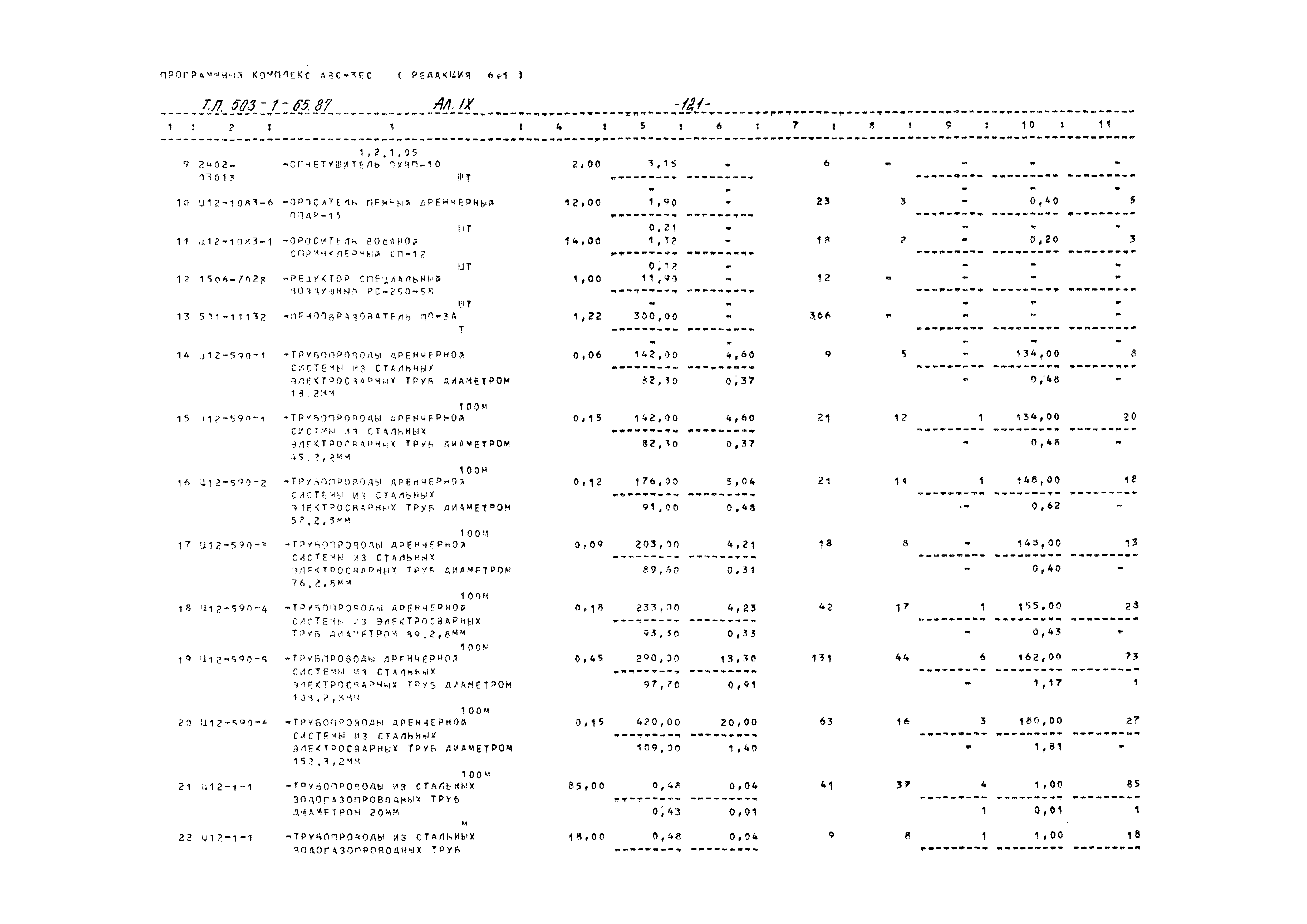 Типовой проект 503-1-65.87