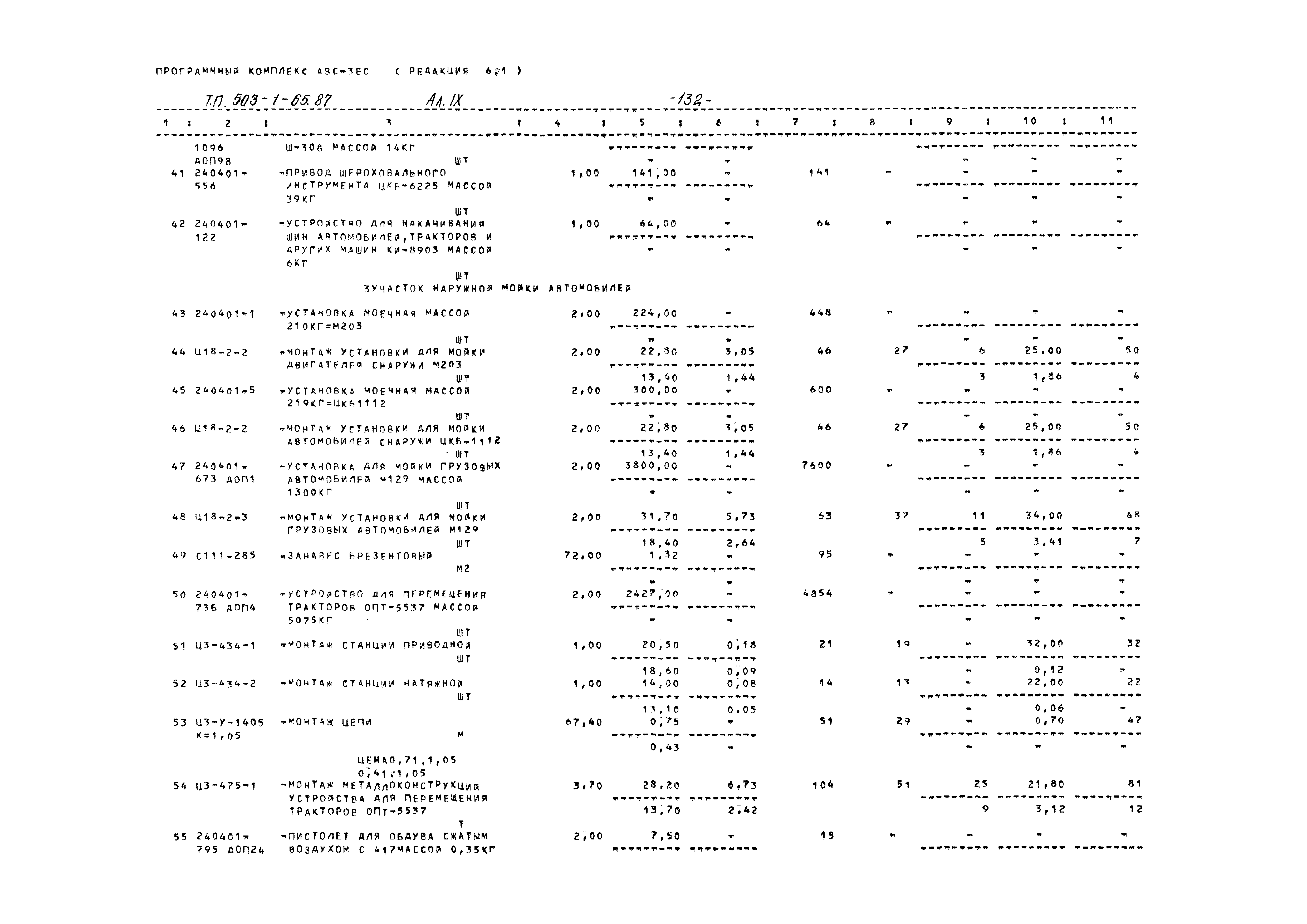 Типовой проект 503-1-65.87