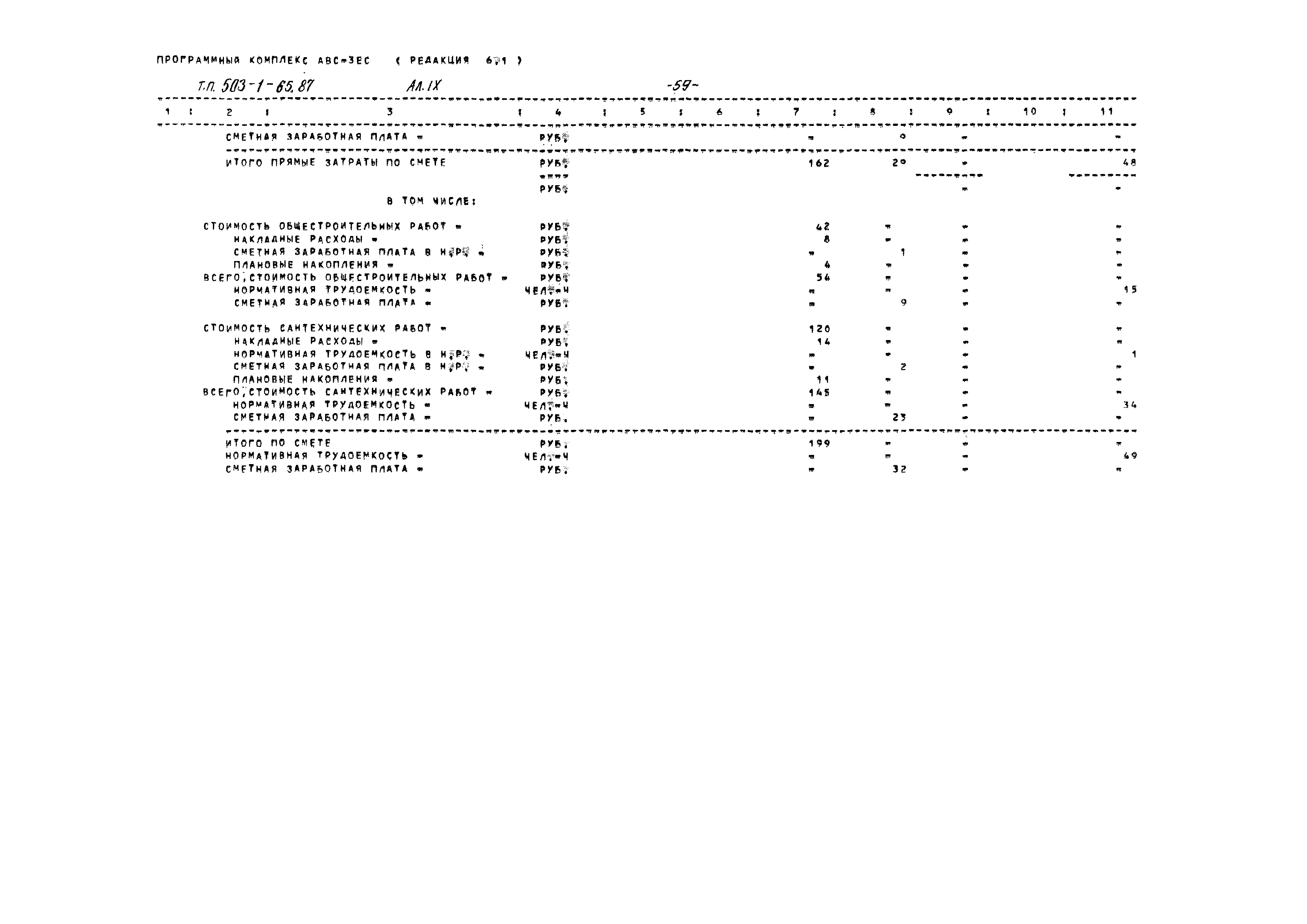 Типовой проект 503-1-65.87