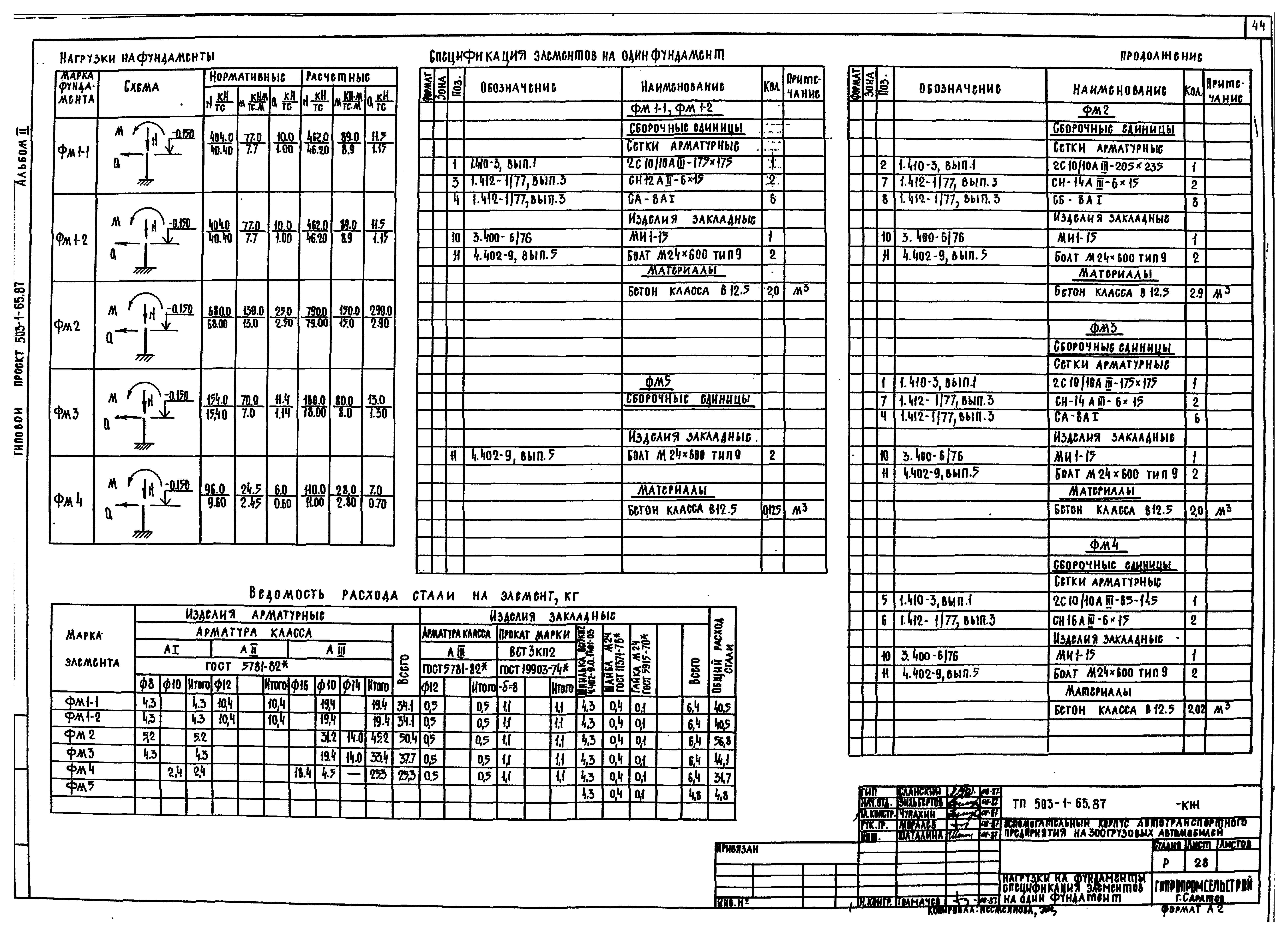 Типовой проект 503-1-65.87