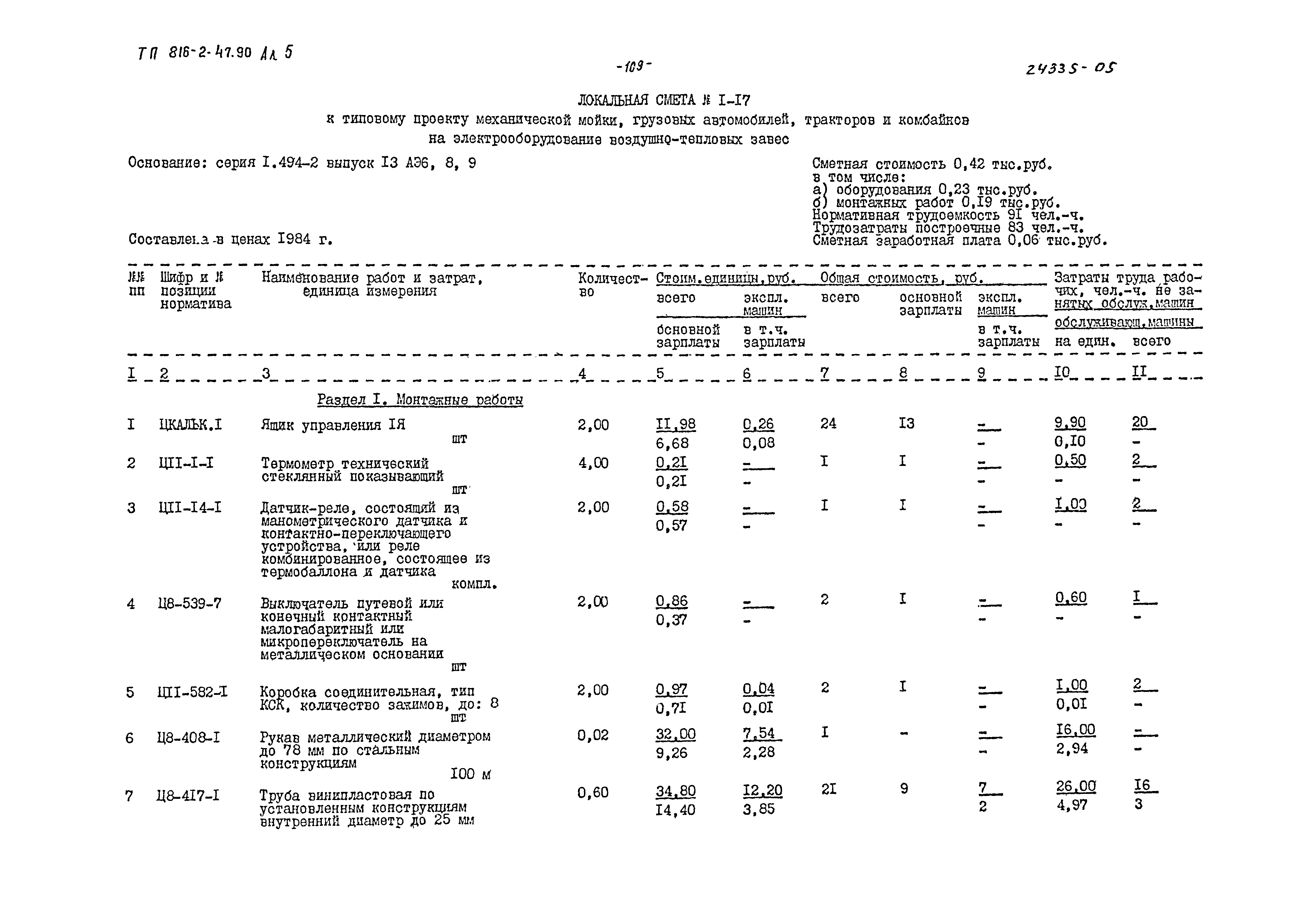 Типовой проект 816-2-47.90