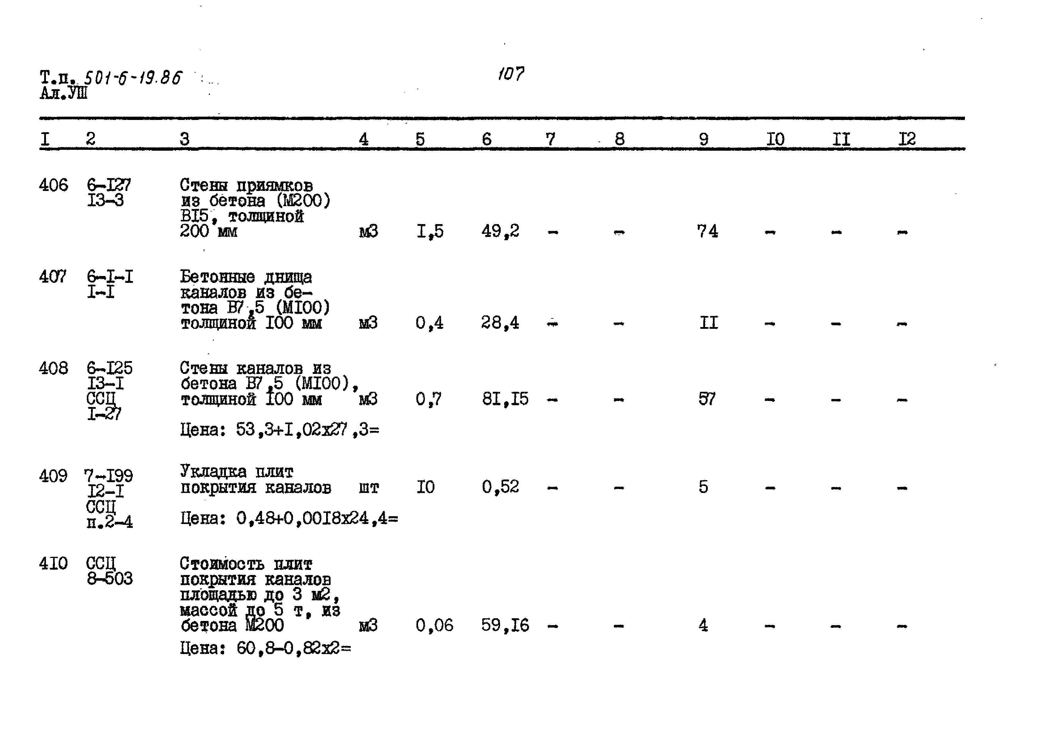 Типовой проект 501-6-19.86