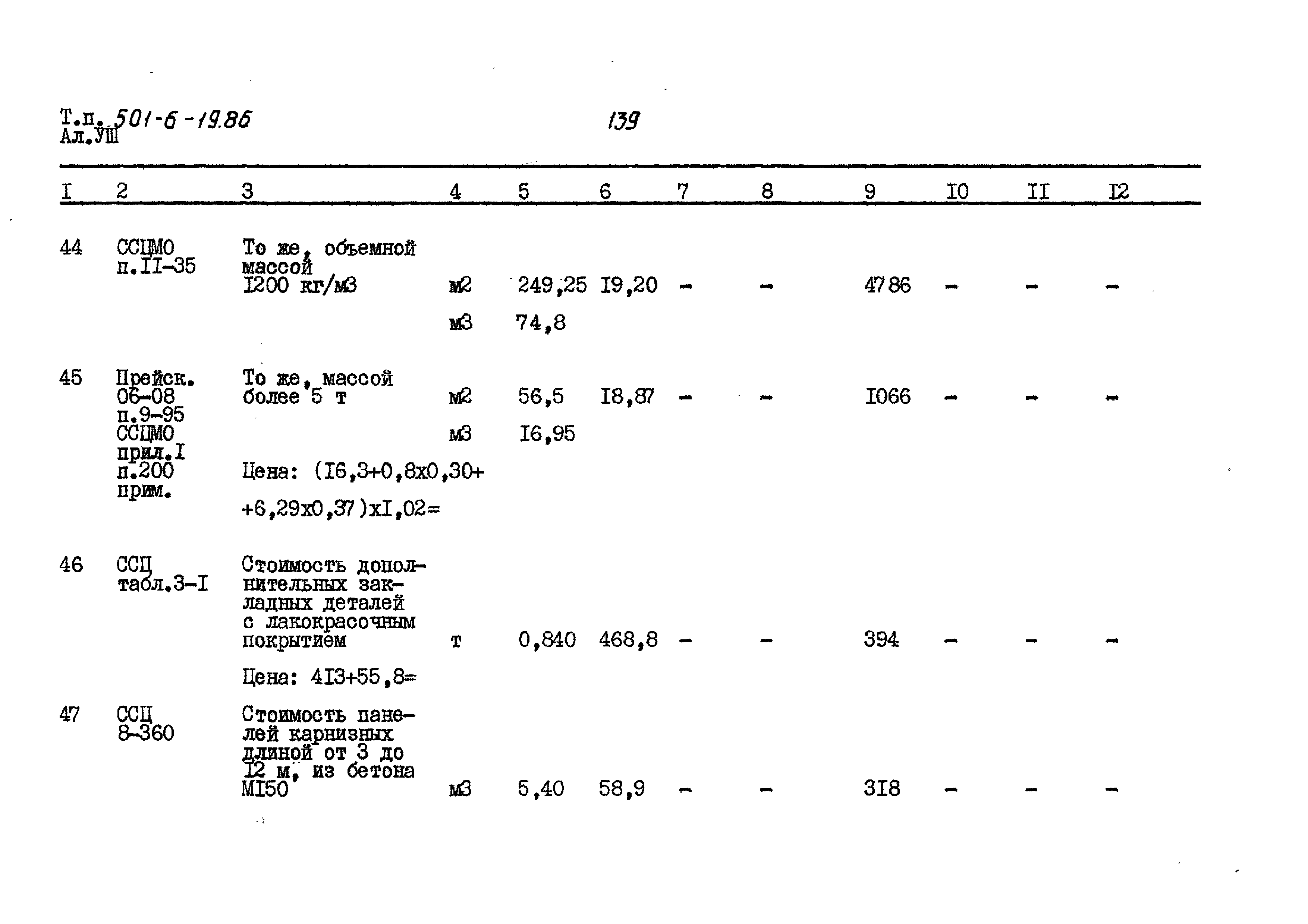 Типовой проект 501-6-19.86