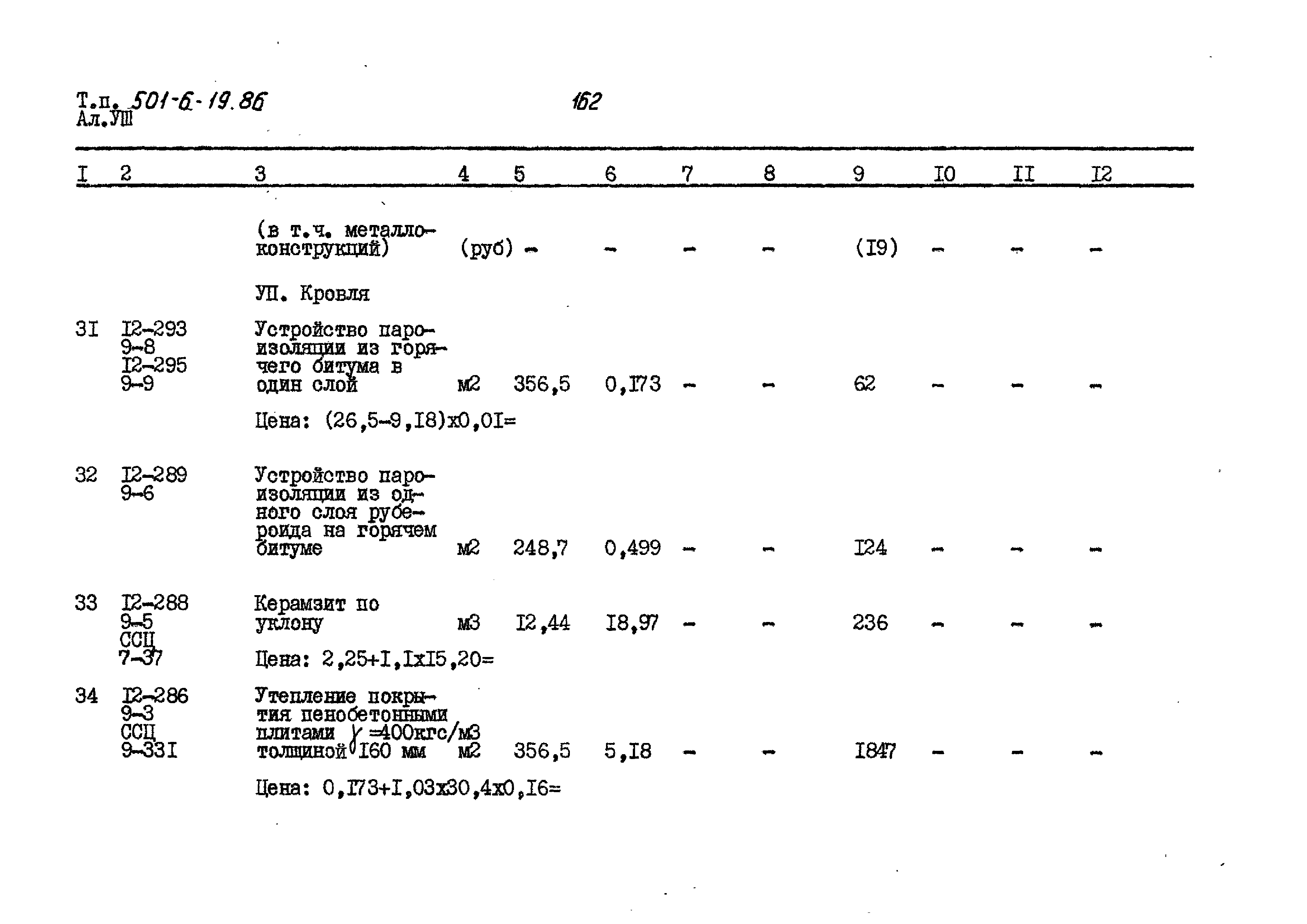 Типовой проект 501-6-19.86