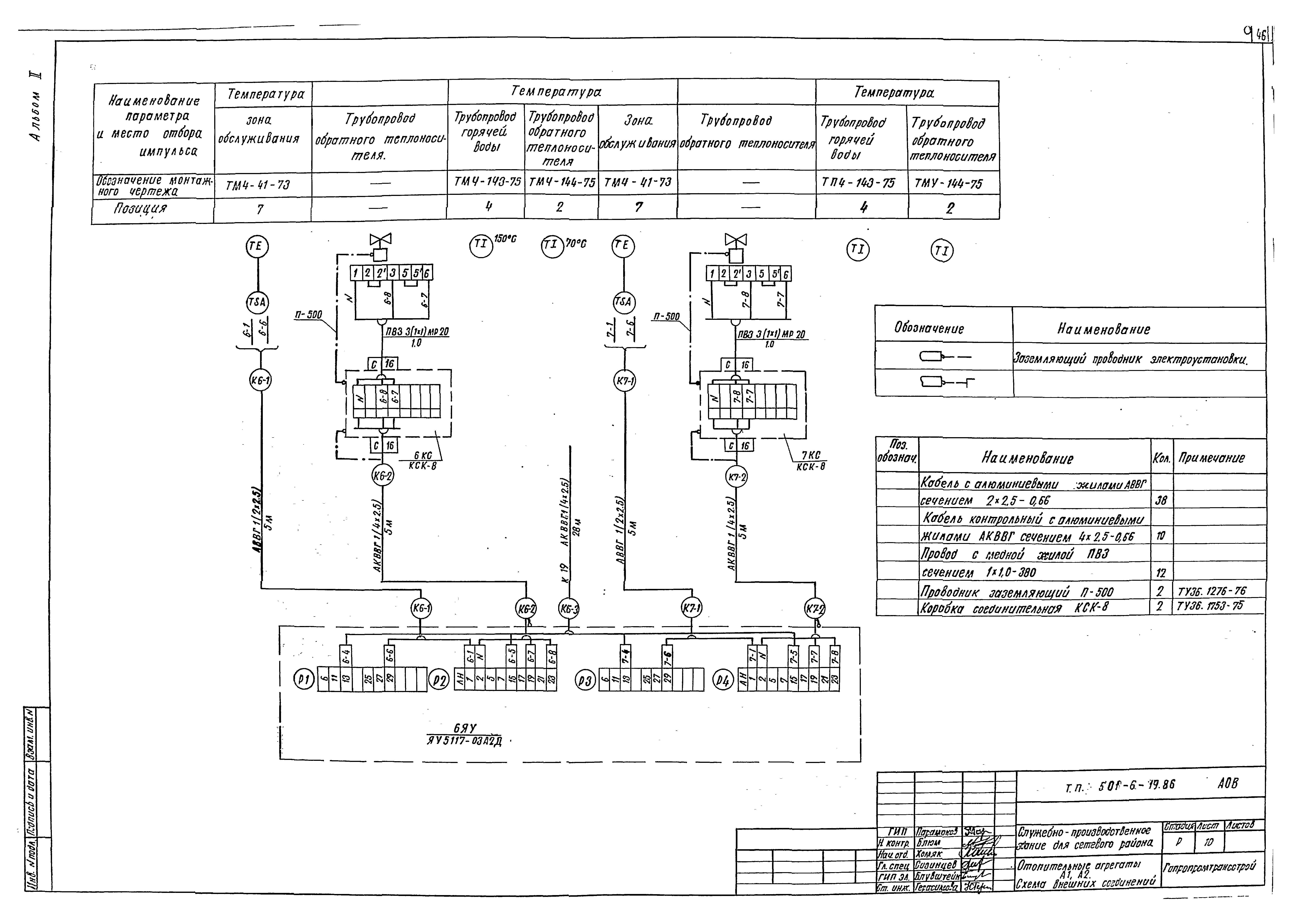 Типовой проект 501-6-19.86