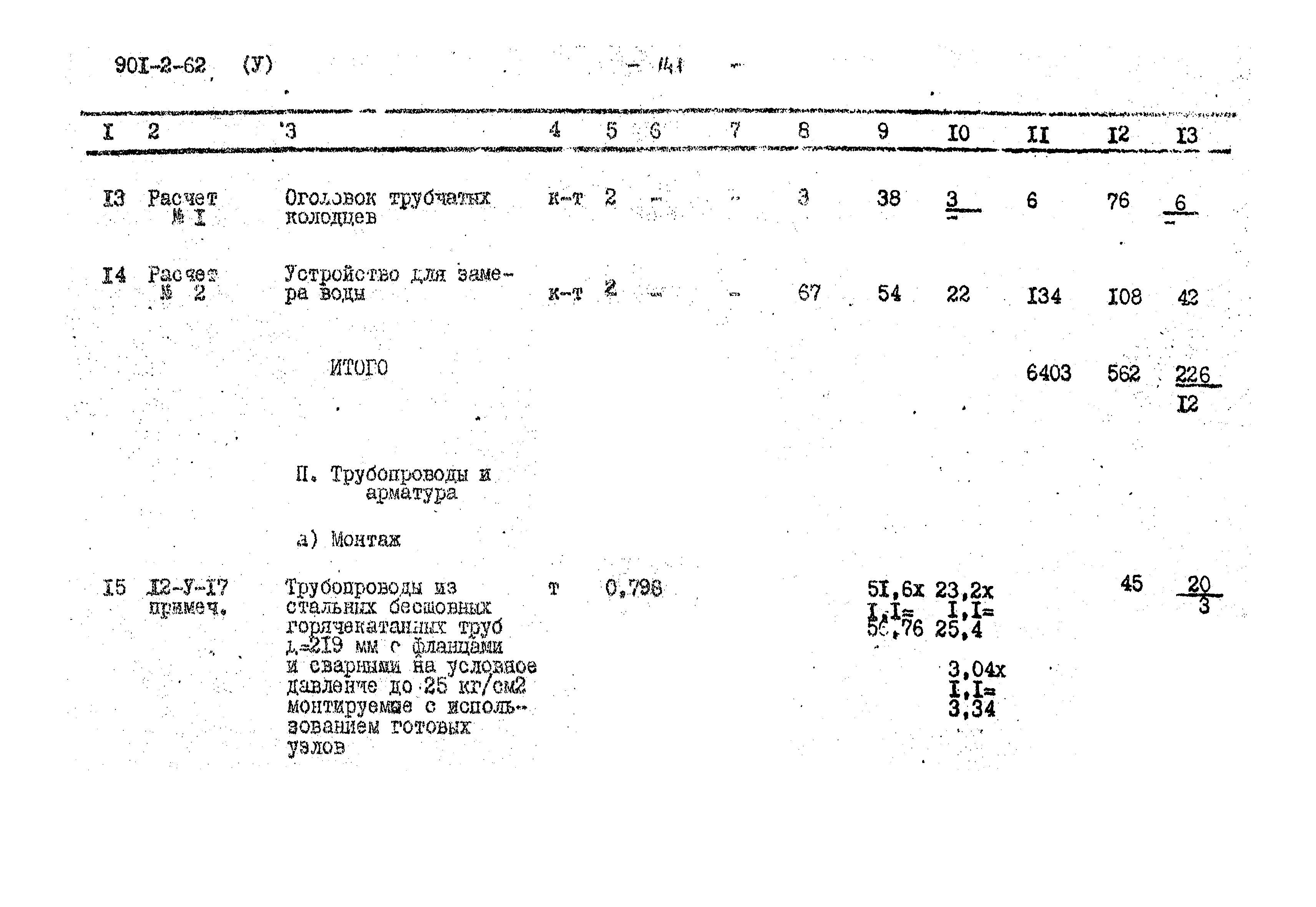 Типовой проект 901-2-62