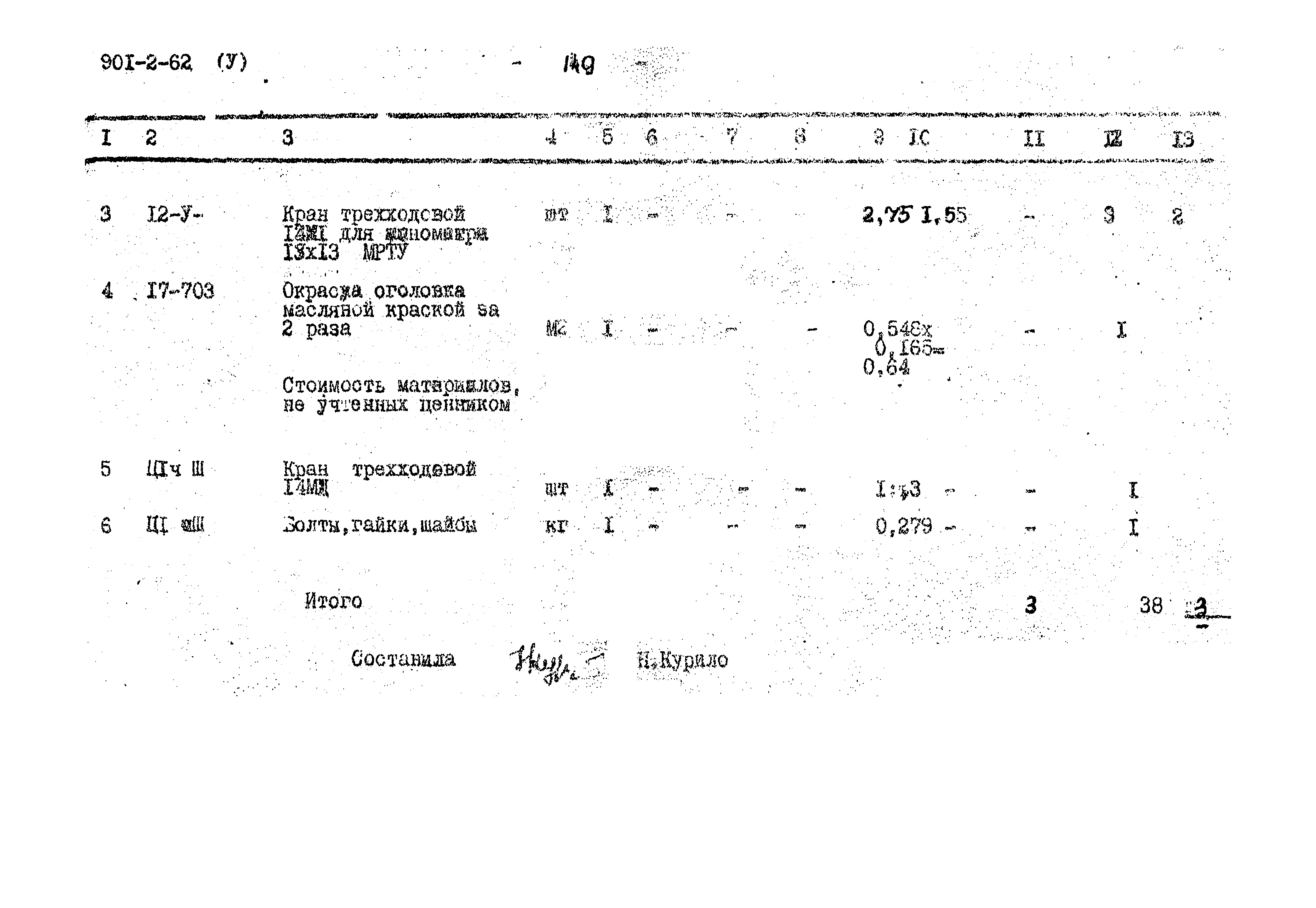 Типовой проект 901-2-62