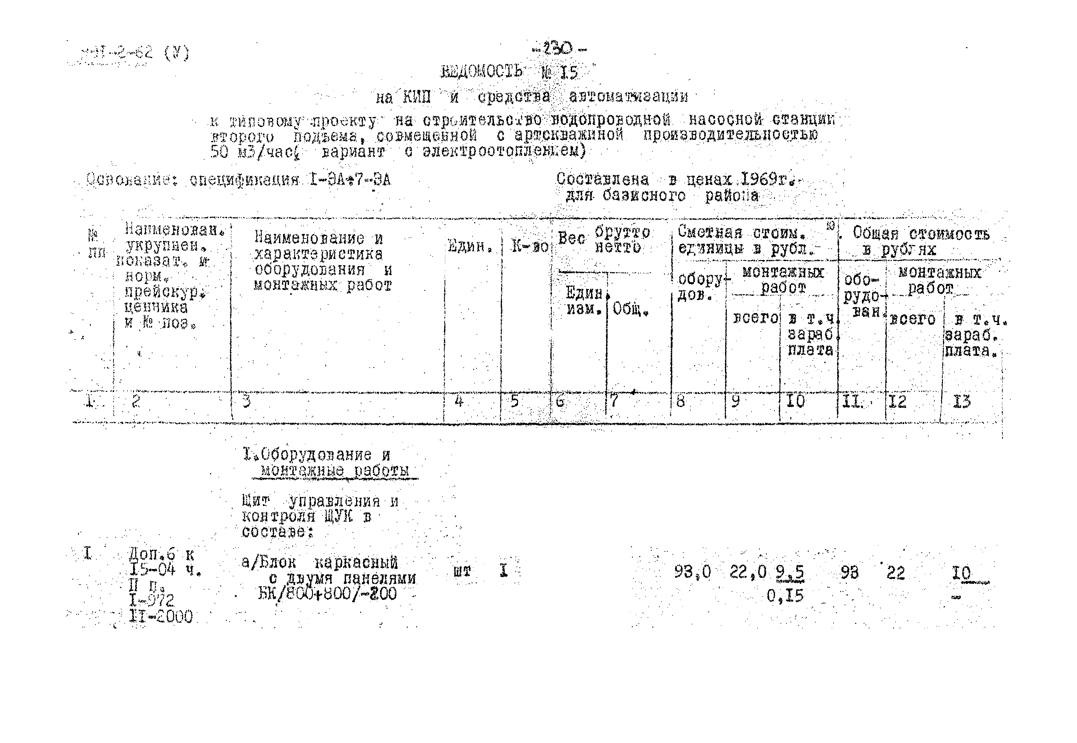 Типовой проект 901-2-62