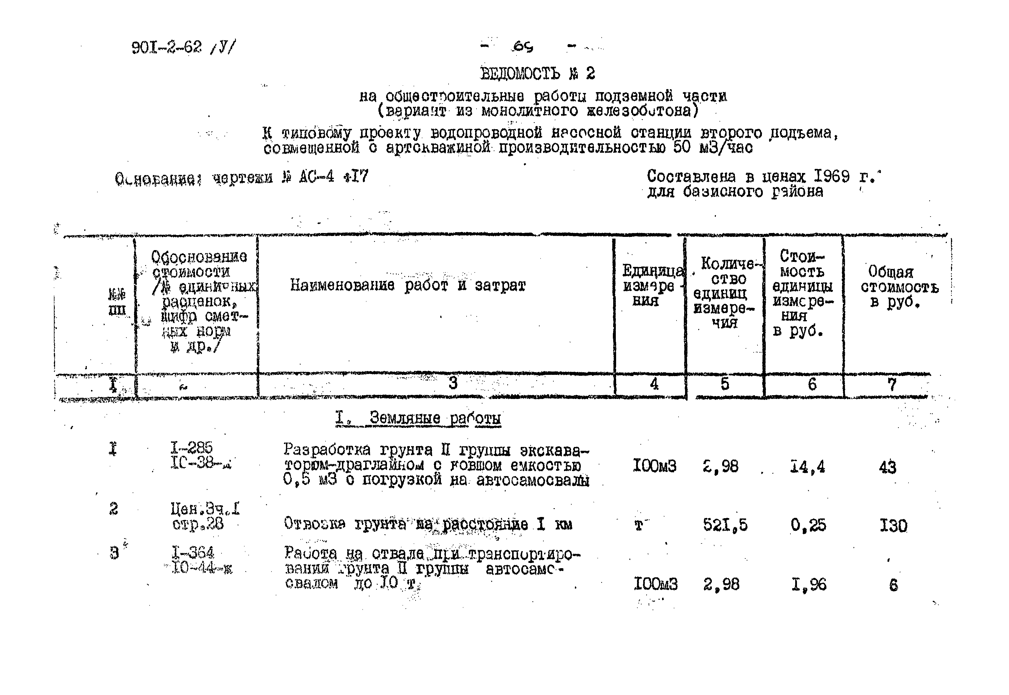 Типовой проект 901-2-62