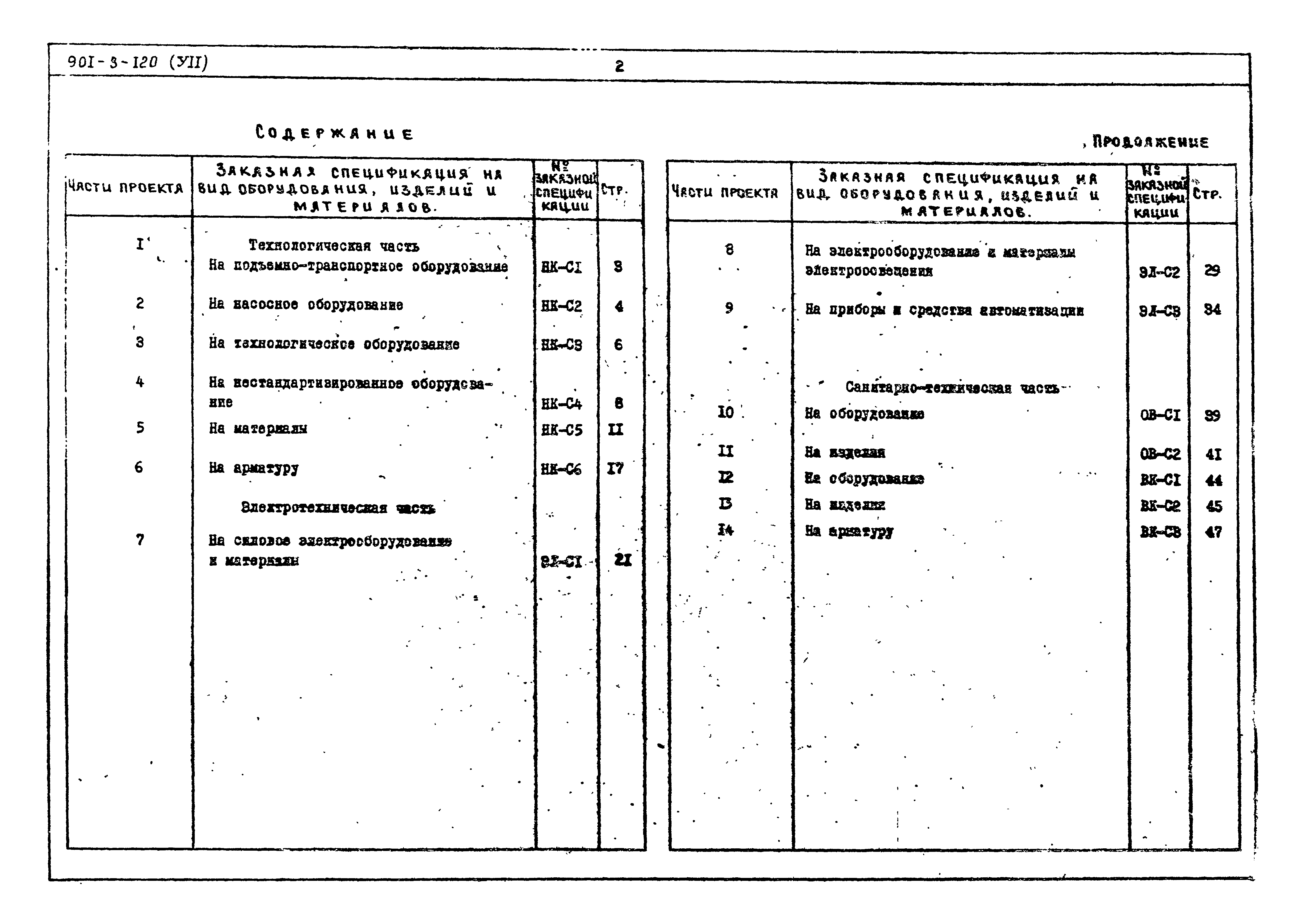 Типовой проект 901-3-120