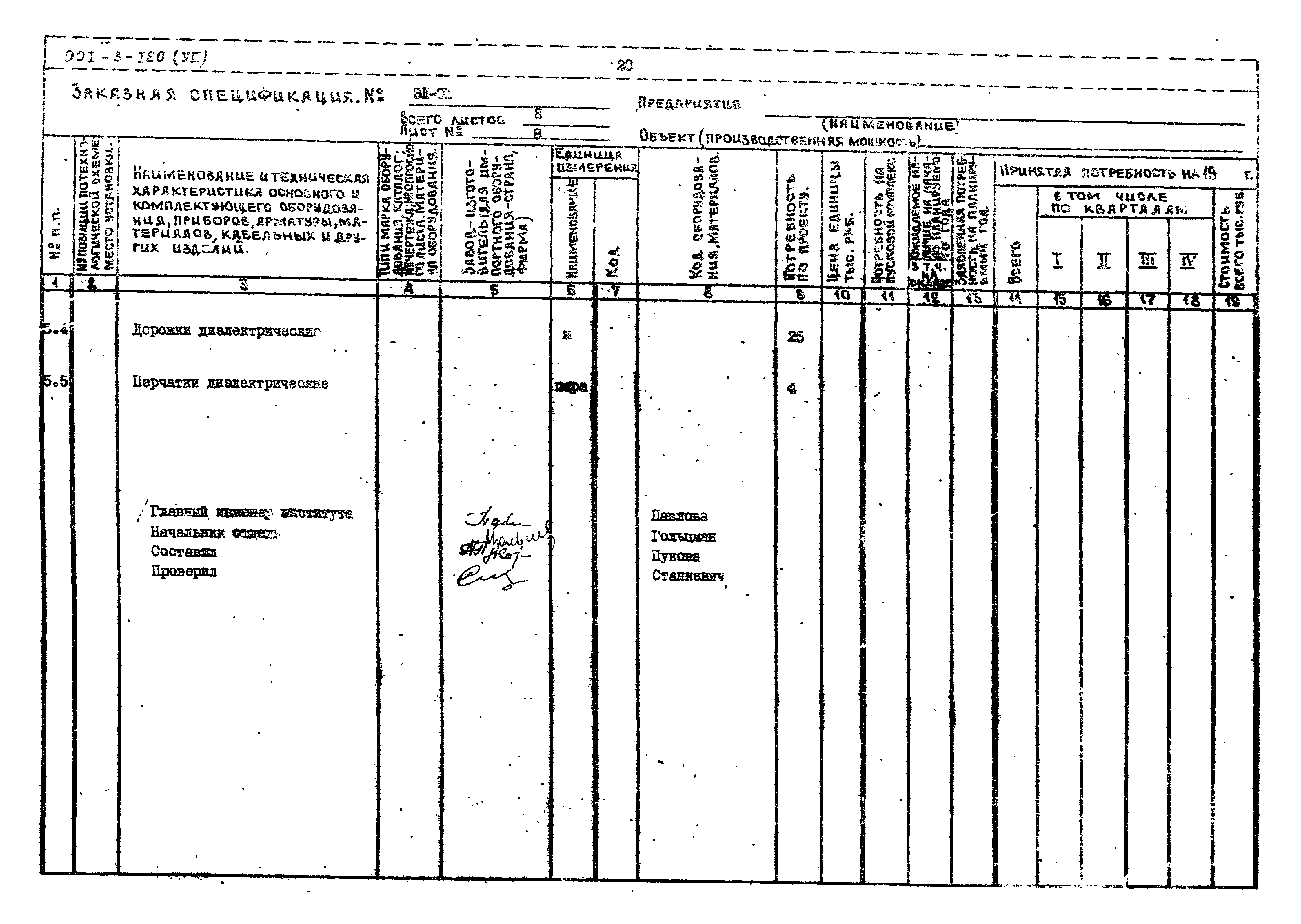 Типовой проект 901-3-120