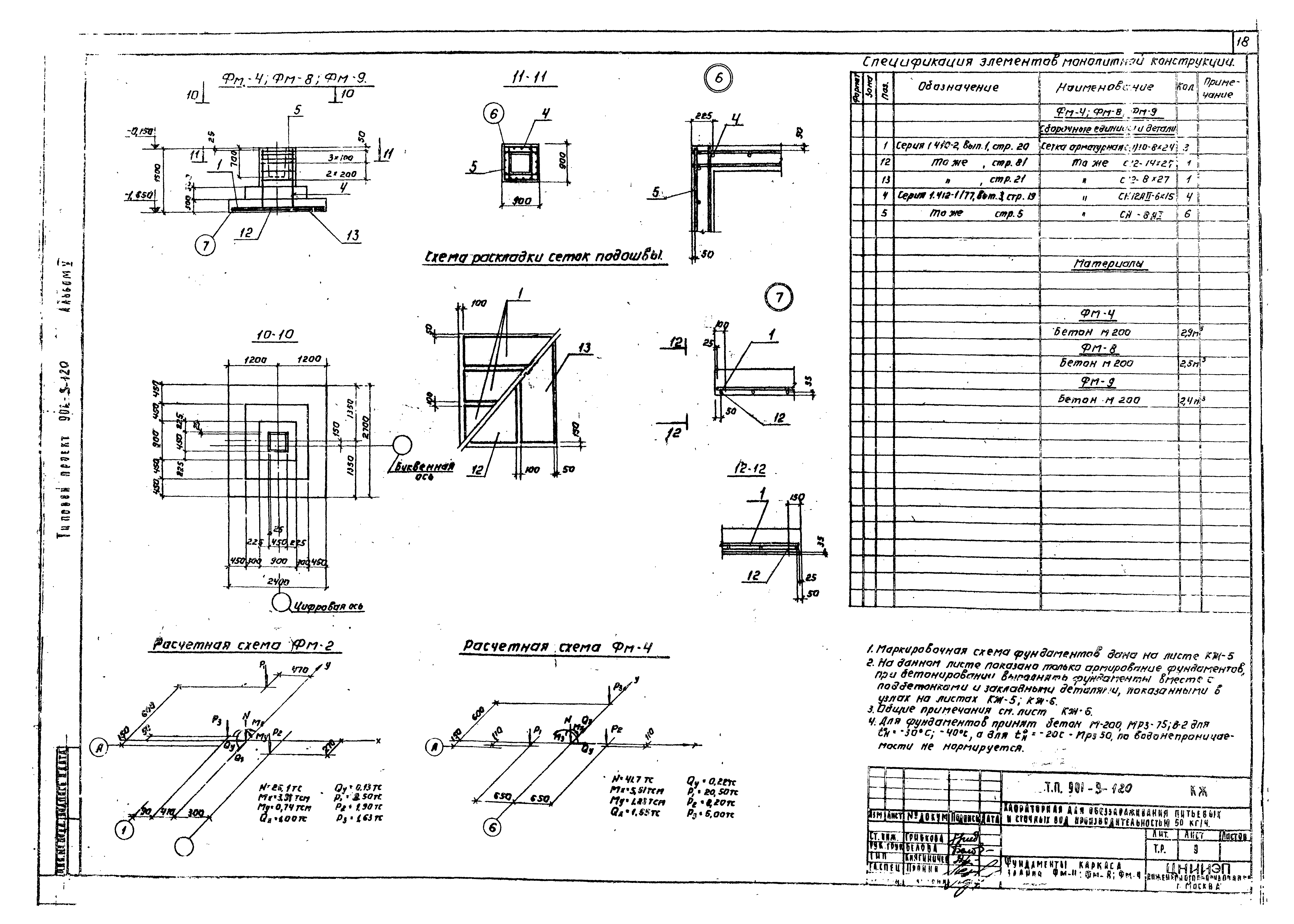 Типовой проект 901-3-120