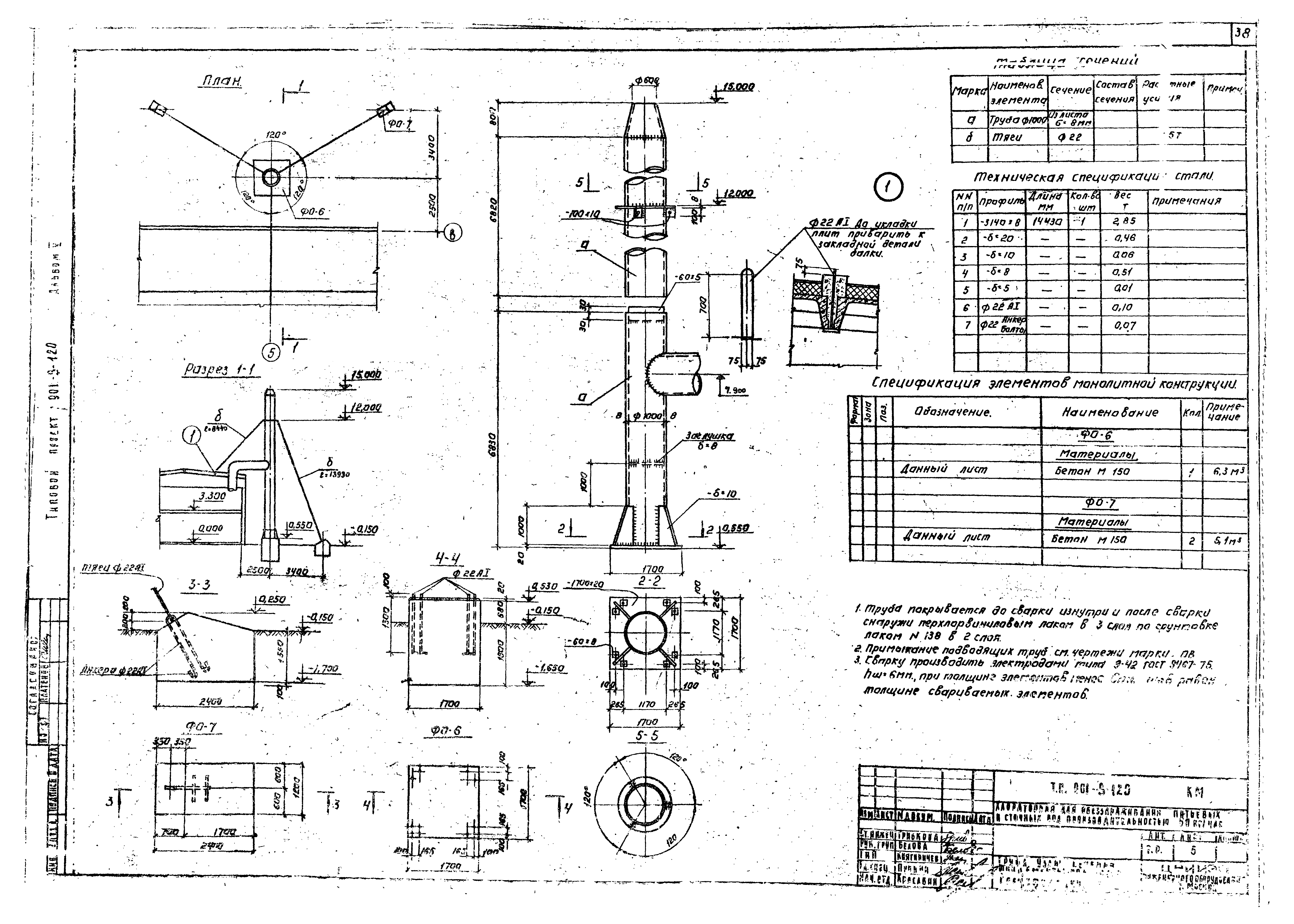 Типовой проект 901-3-120