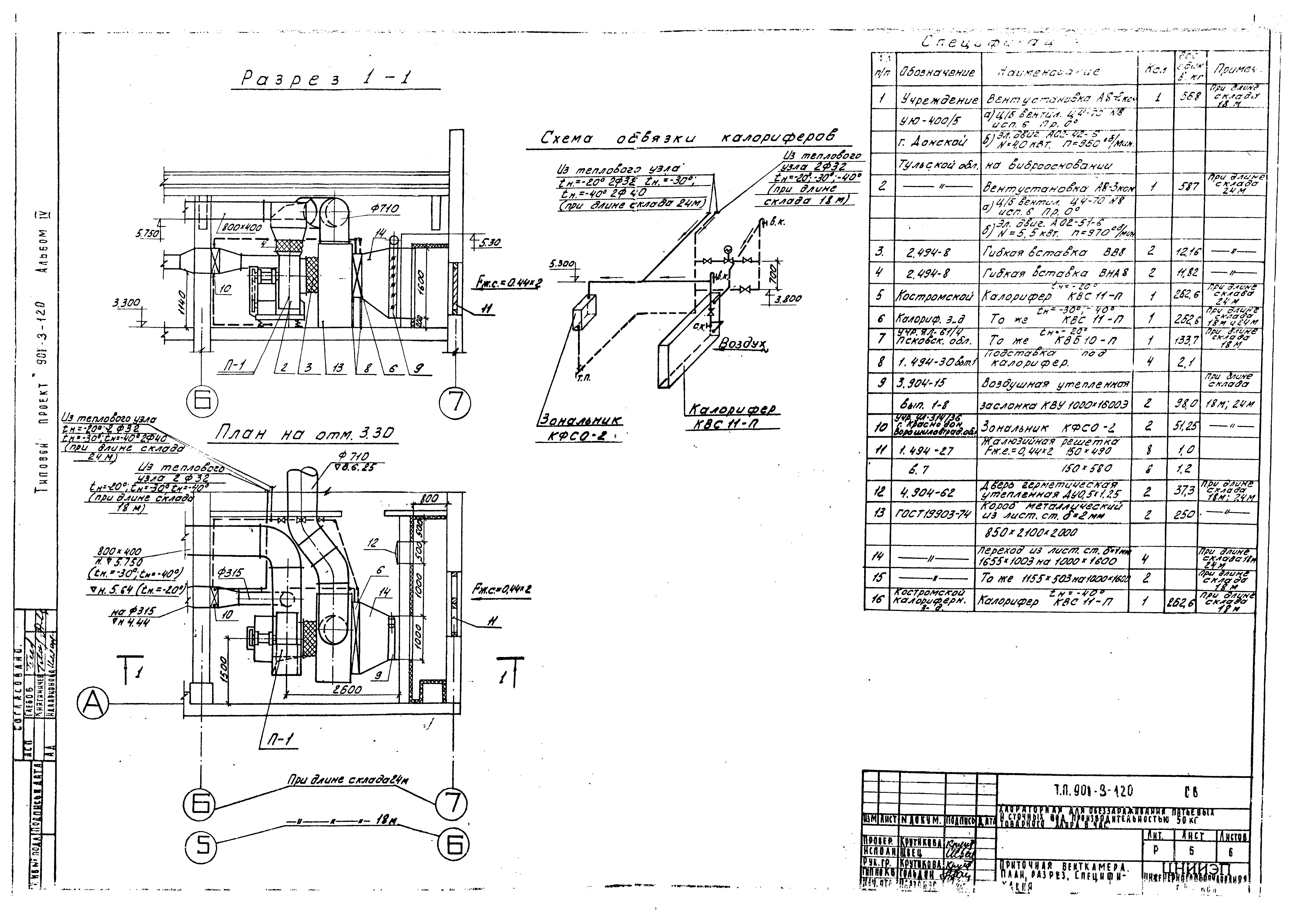 Типовой проект 901-3-120