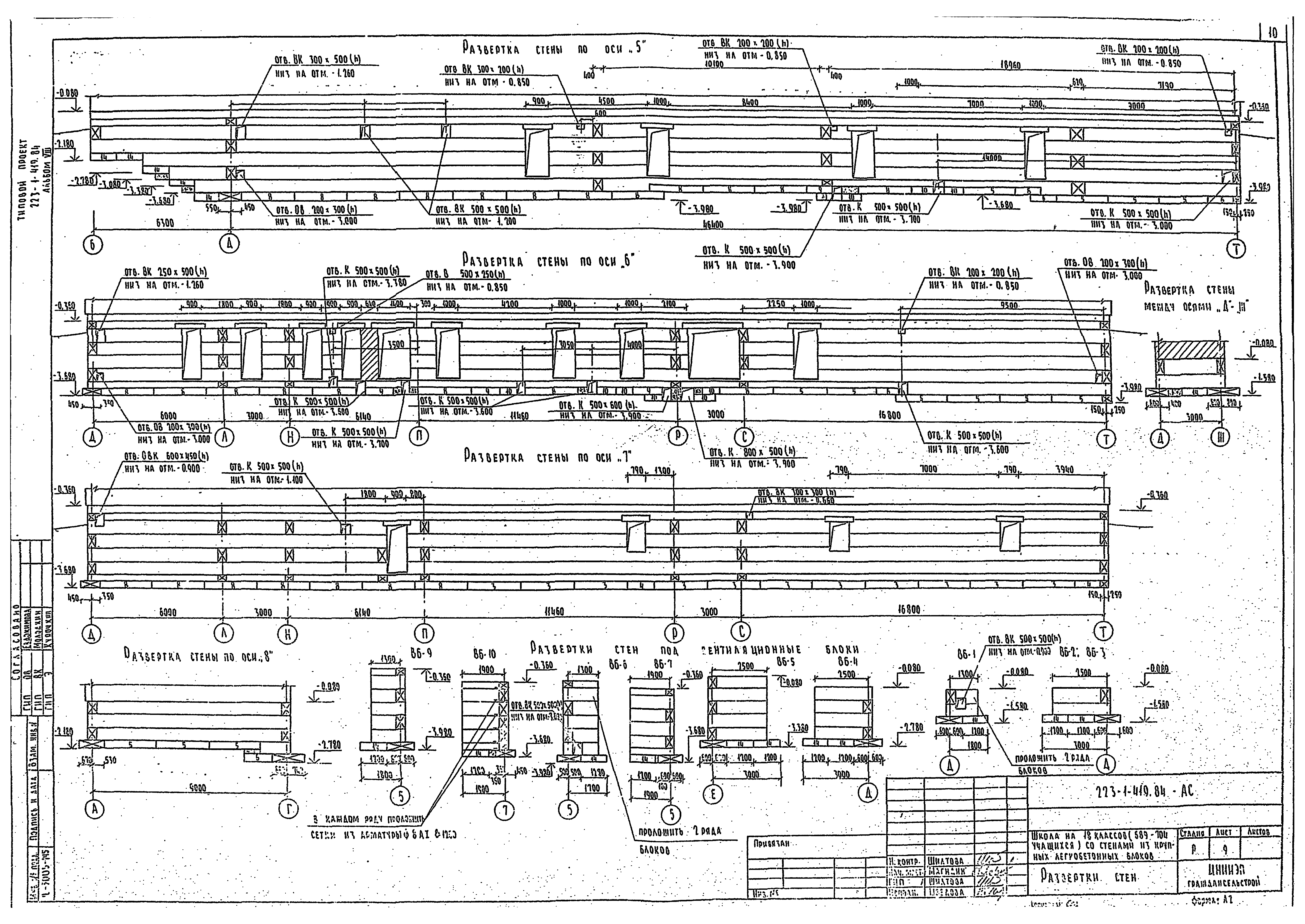 Типовой проект 223-1-419.84