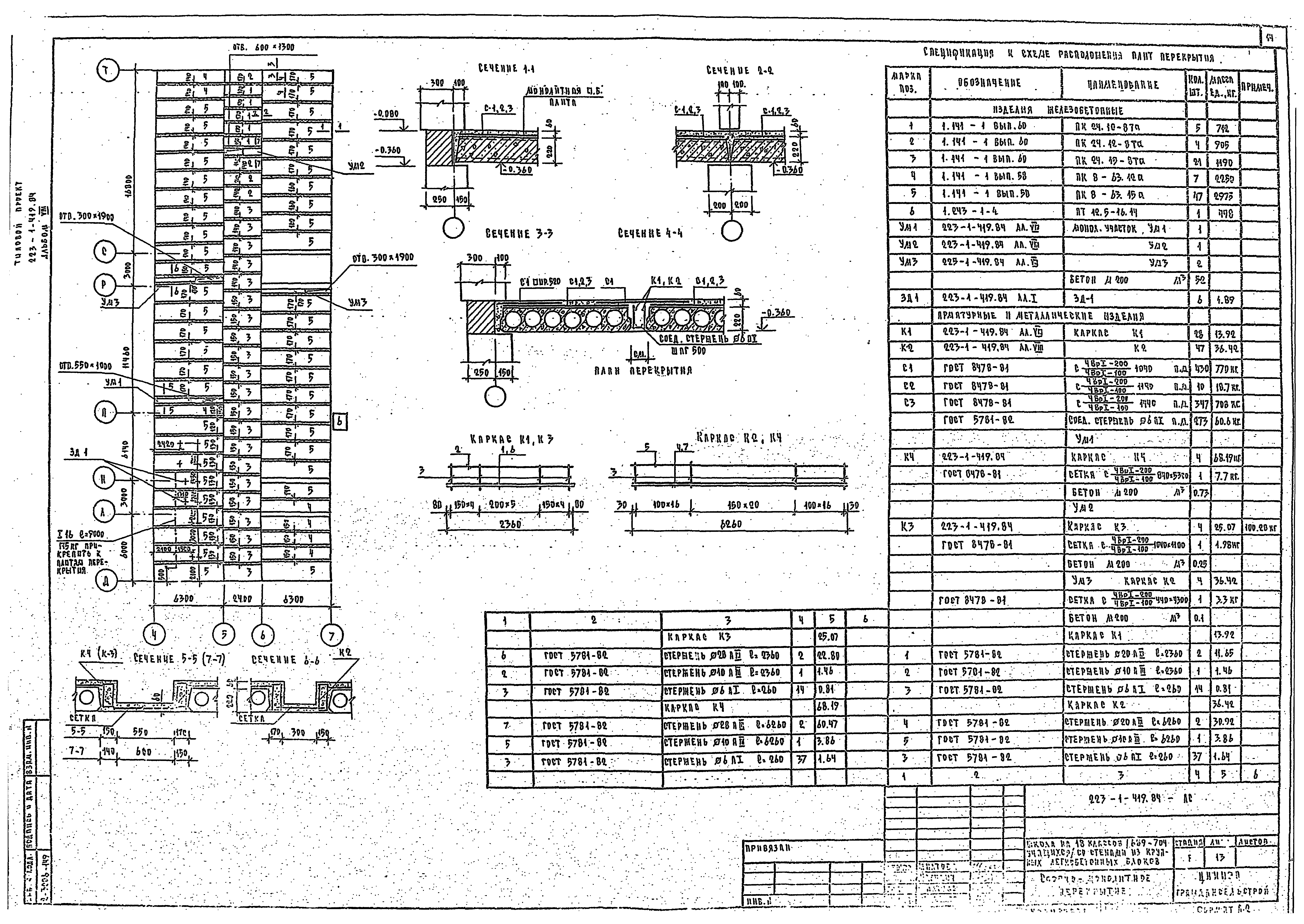 Типовой проект 223-1-419.84