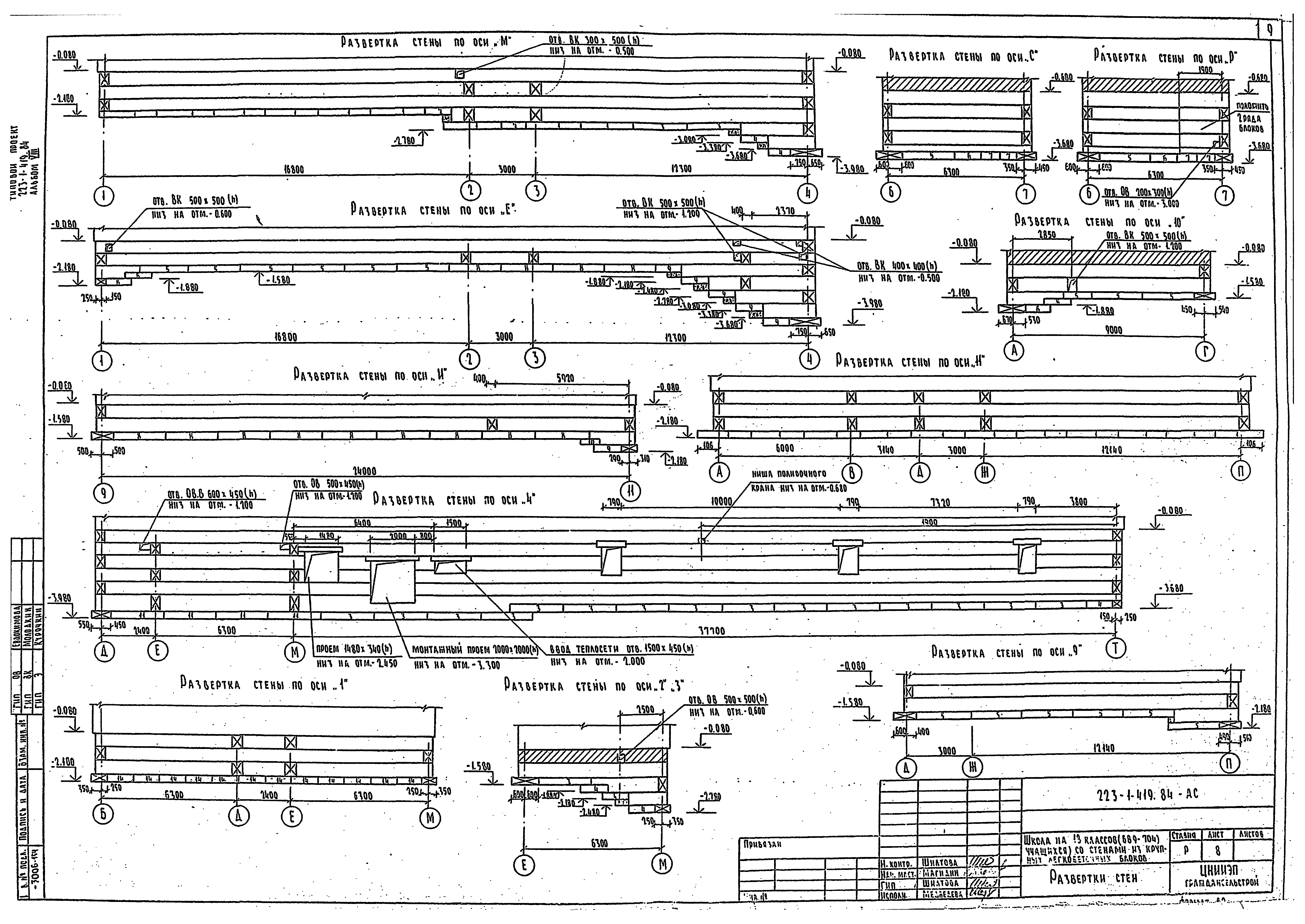 Типовой проект 223-1-419.84