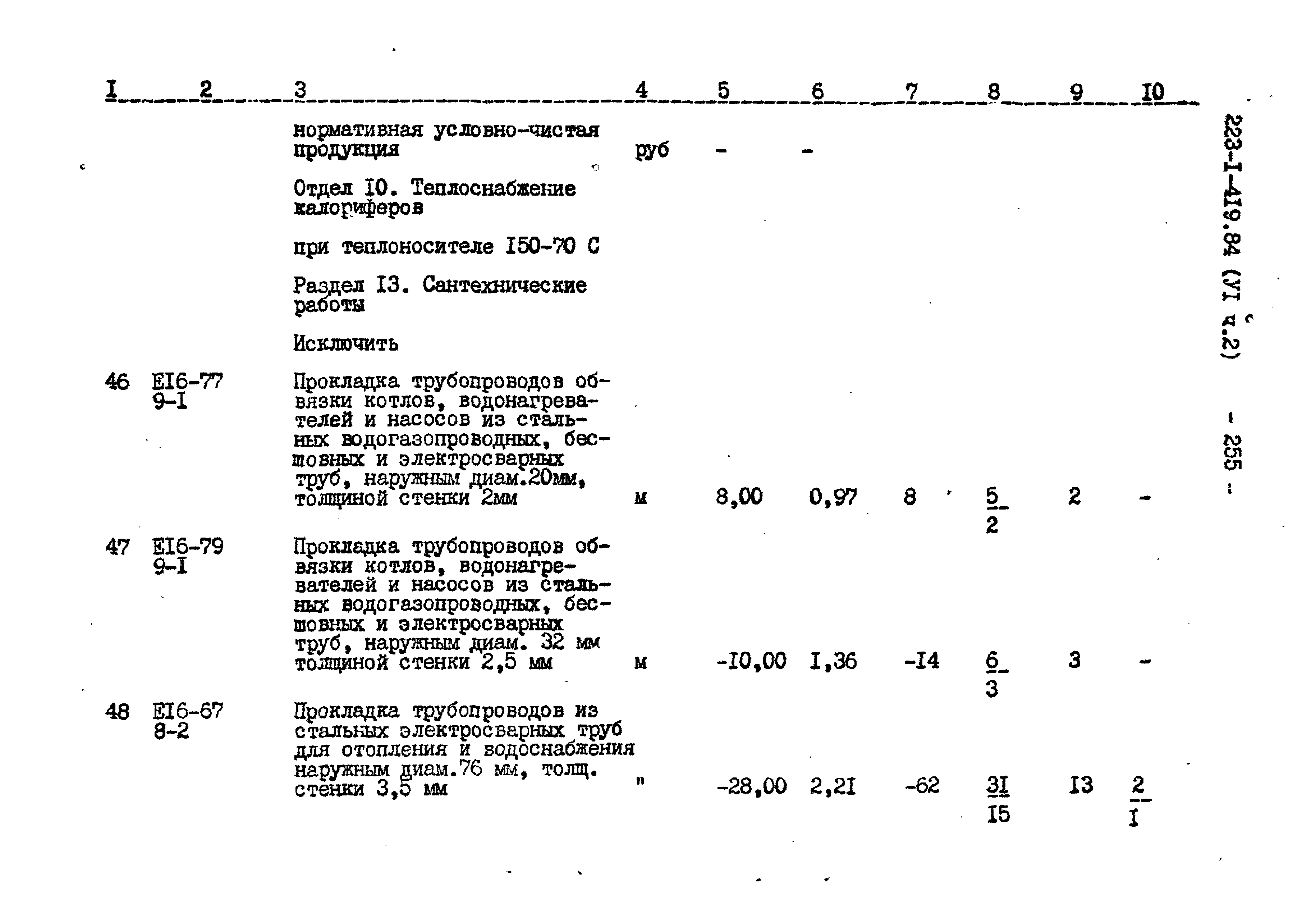 Типовой проект 223-1-419.84