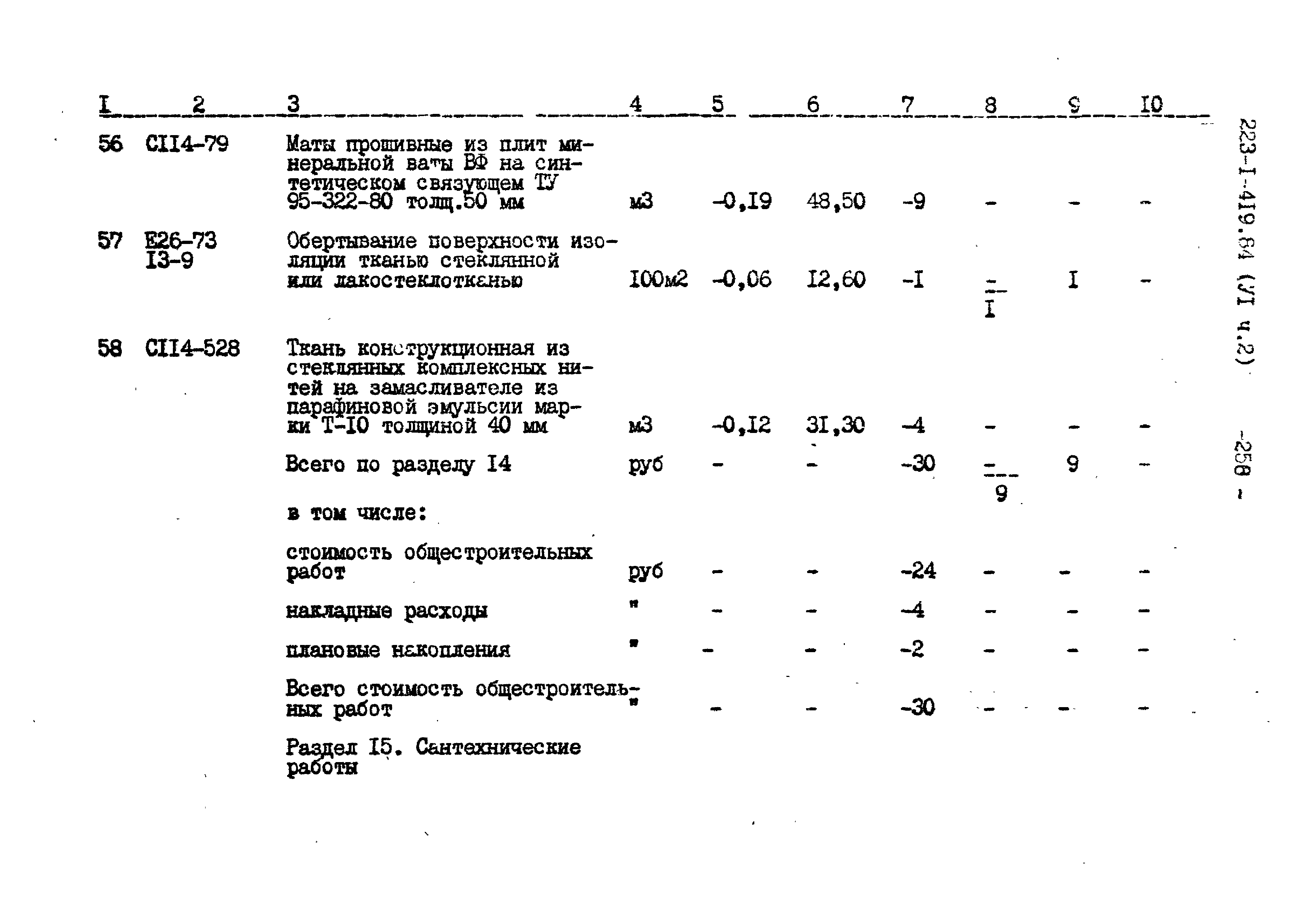 Типовой проект 223-1-419.84