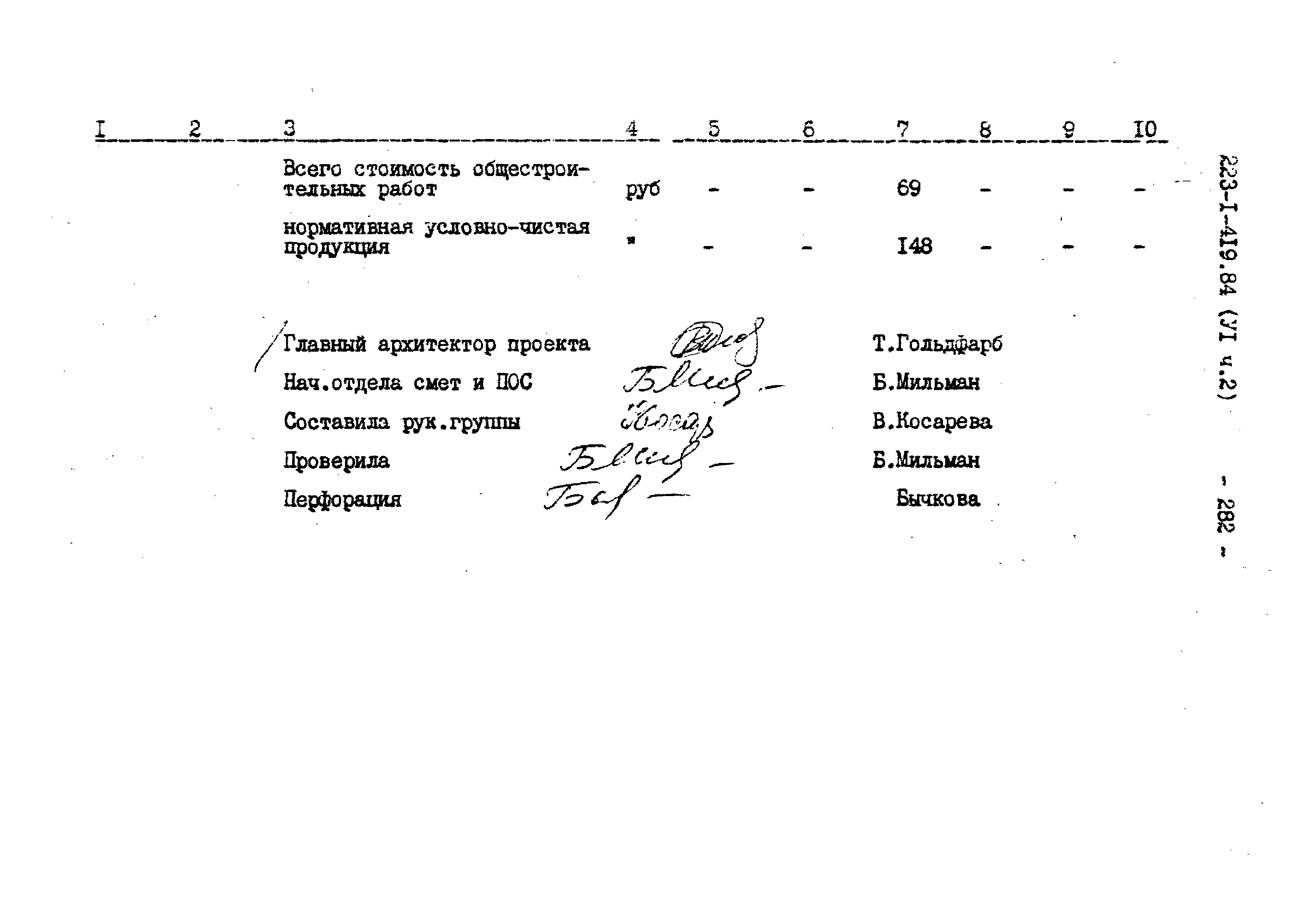 Типовой проект 223-1-419.84