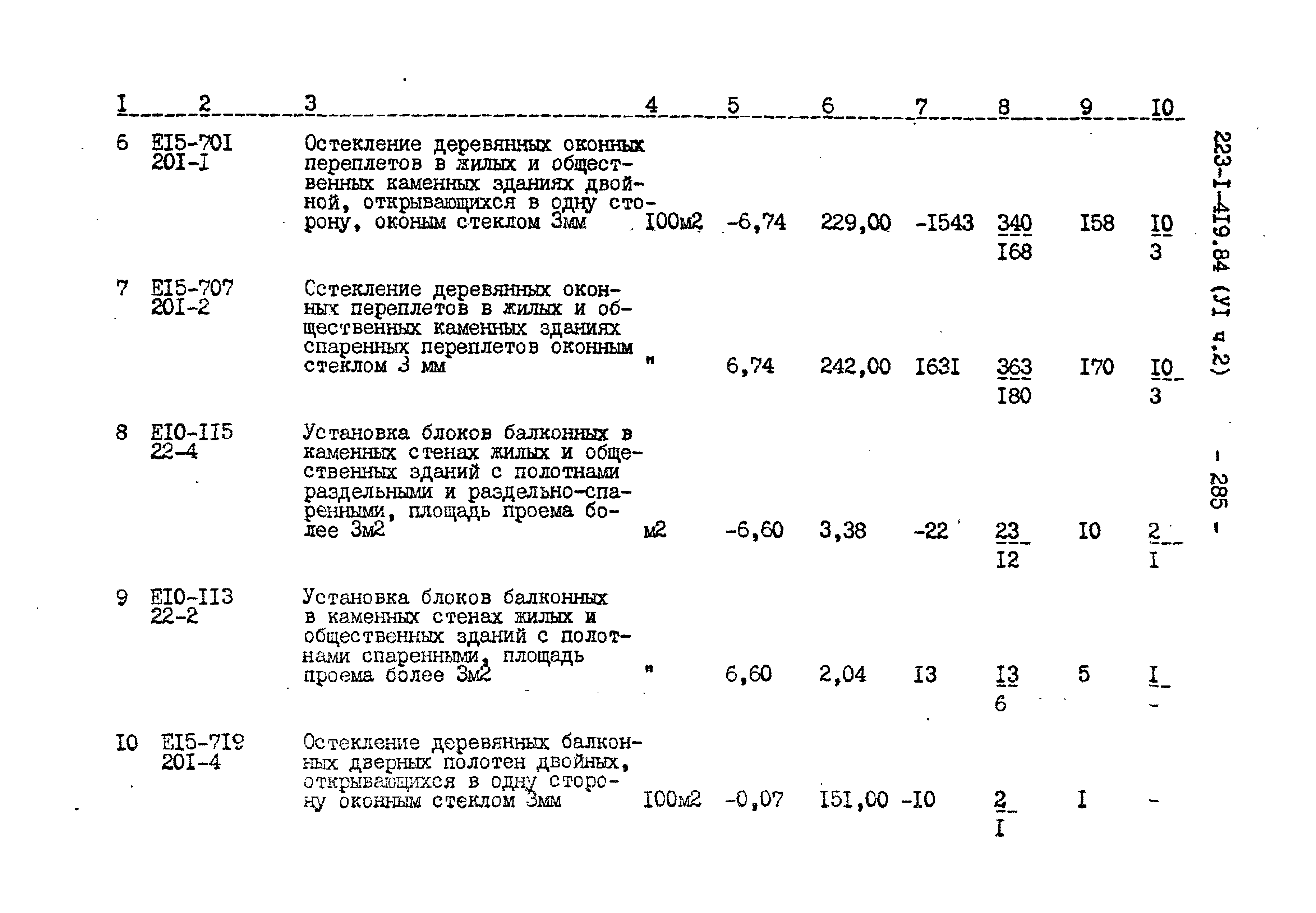 Типовой проект 223-1-419.84