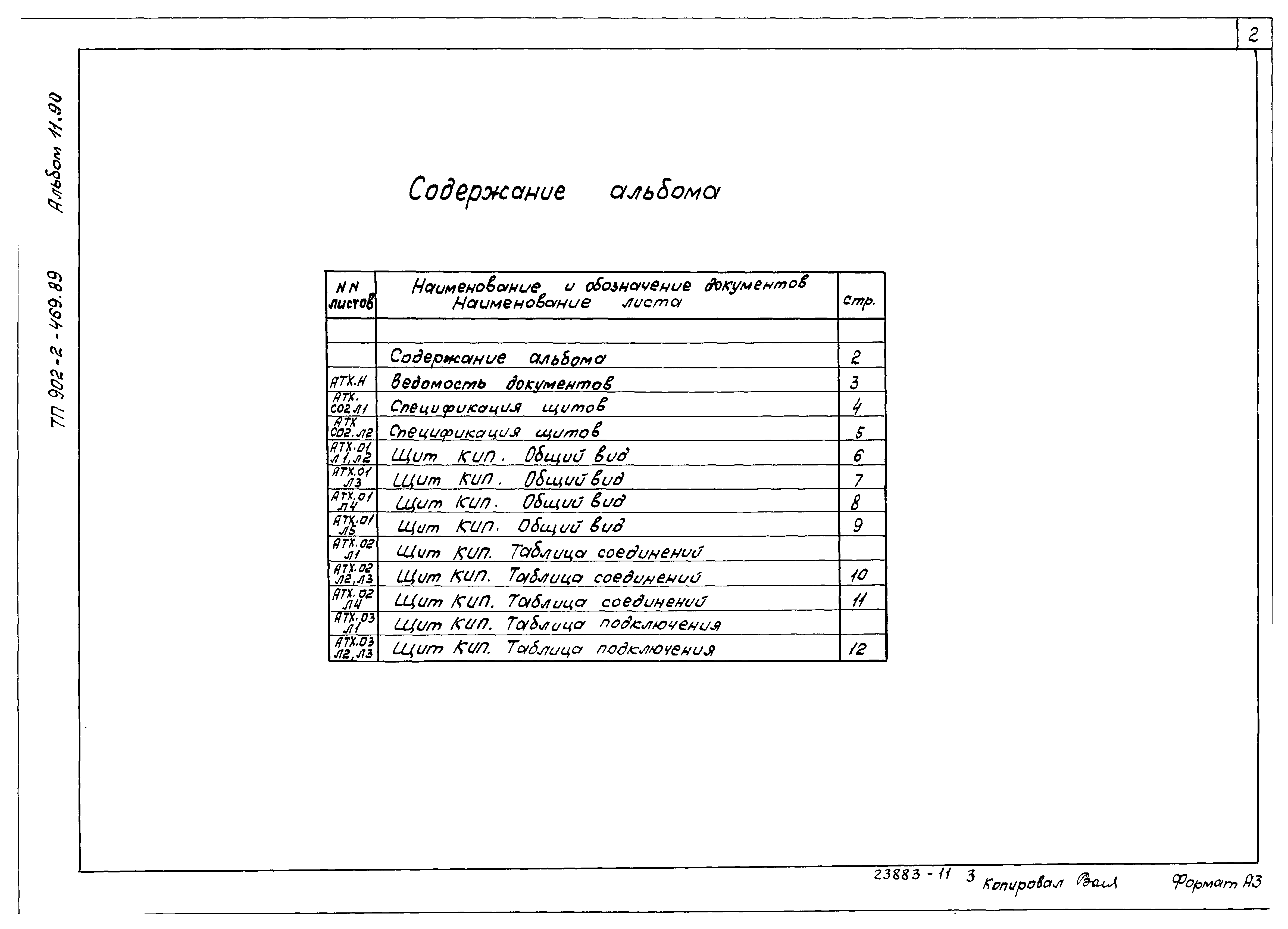 Типовой проект 902-2-470.89