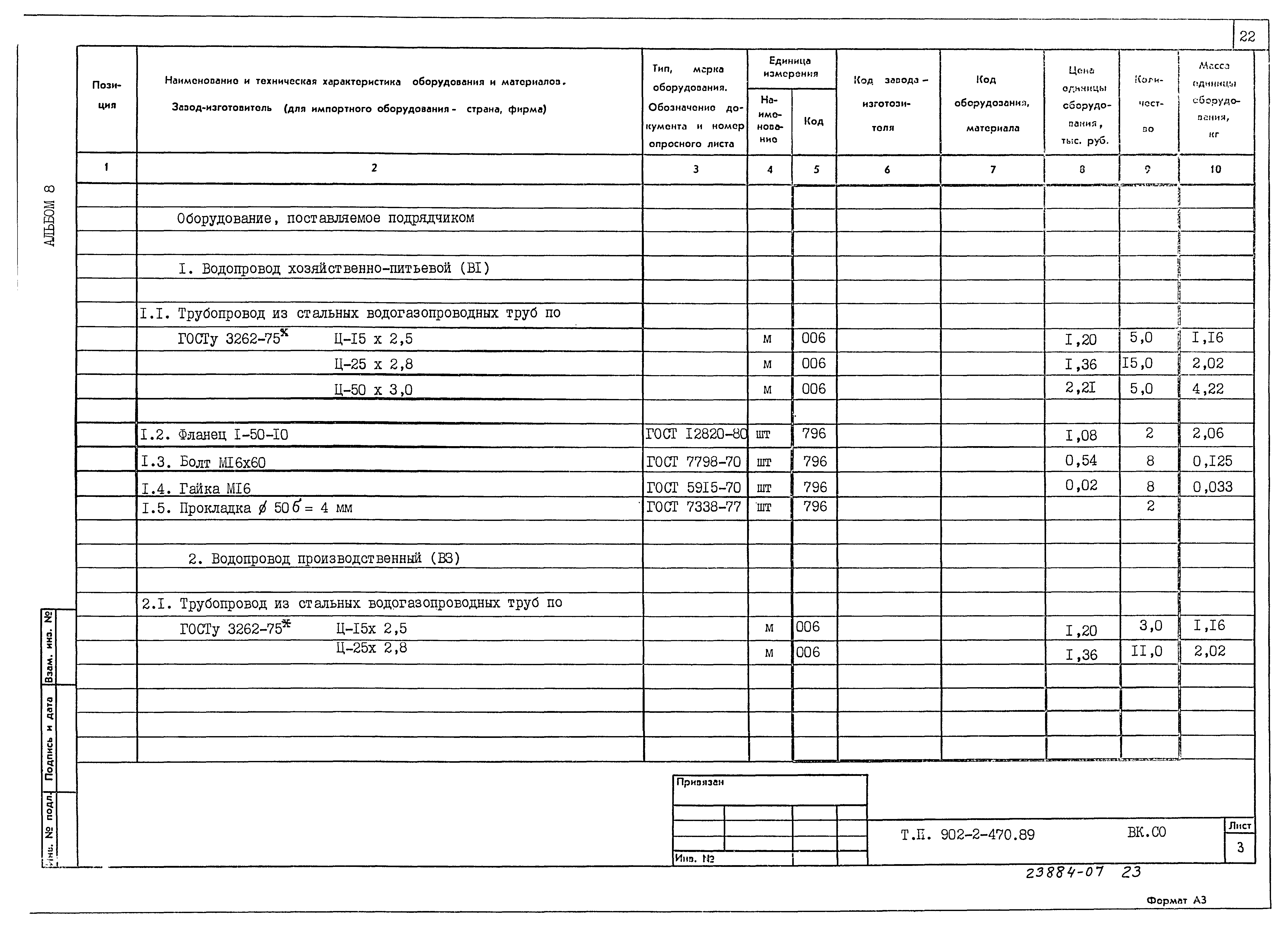 Типовой проект 902-2-470.89
