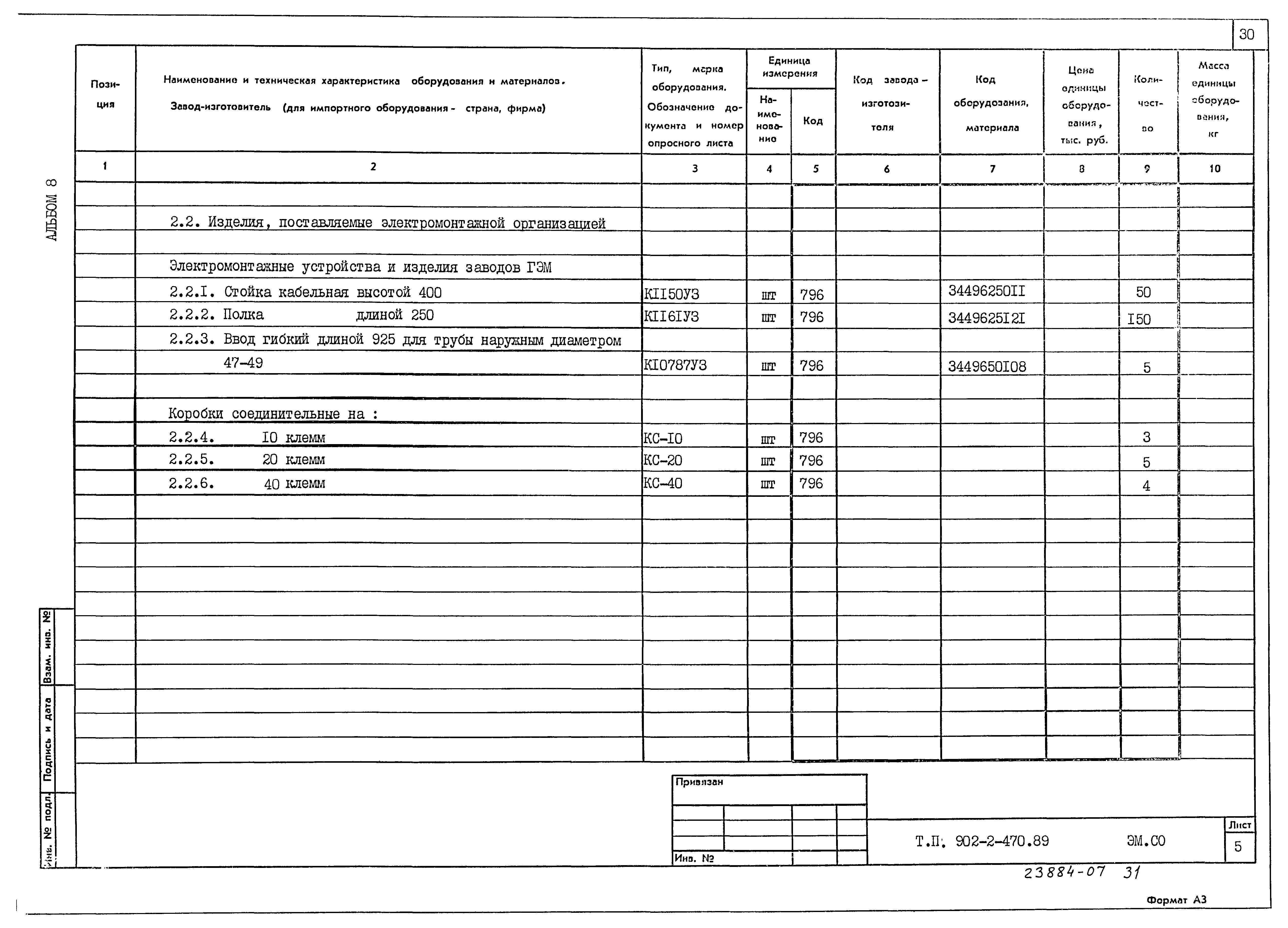 Типовой проект 902-2-470.89