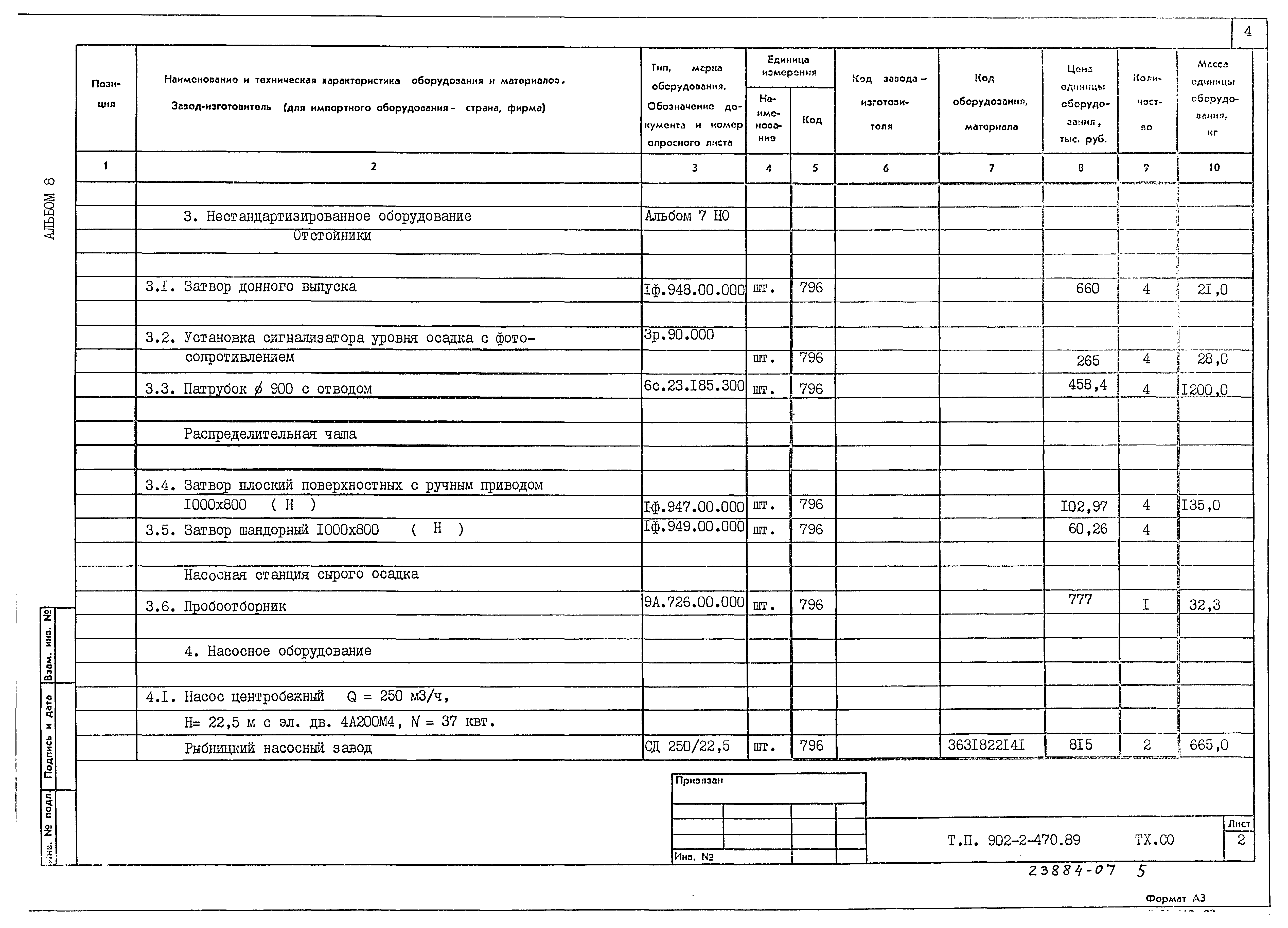 Типовой проект 902-2-470.89