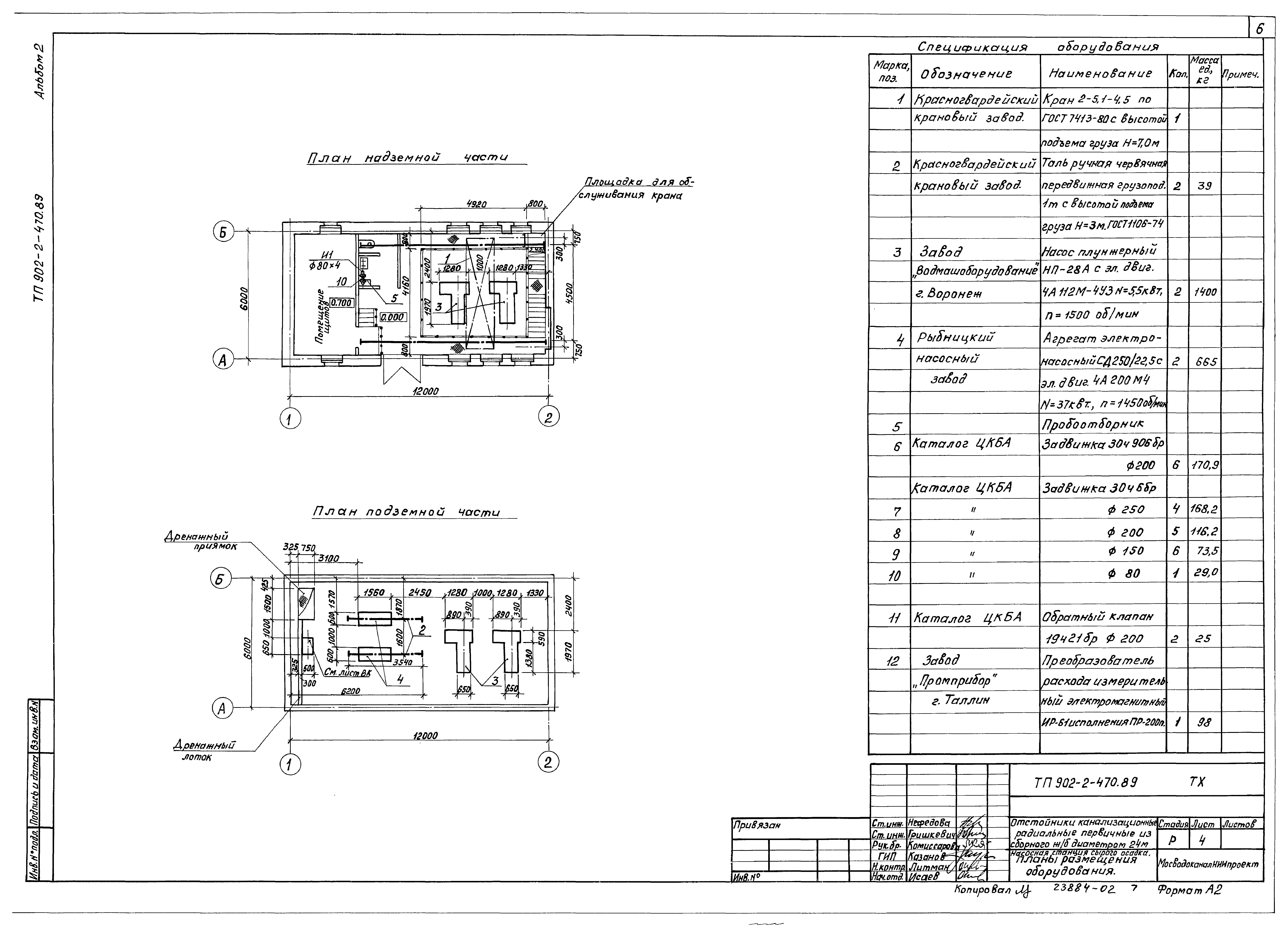 Типовой проект 902-2-470.89