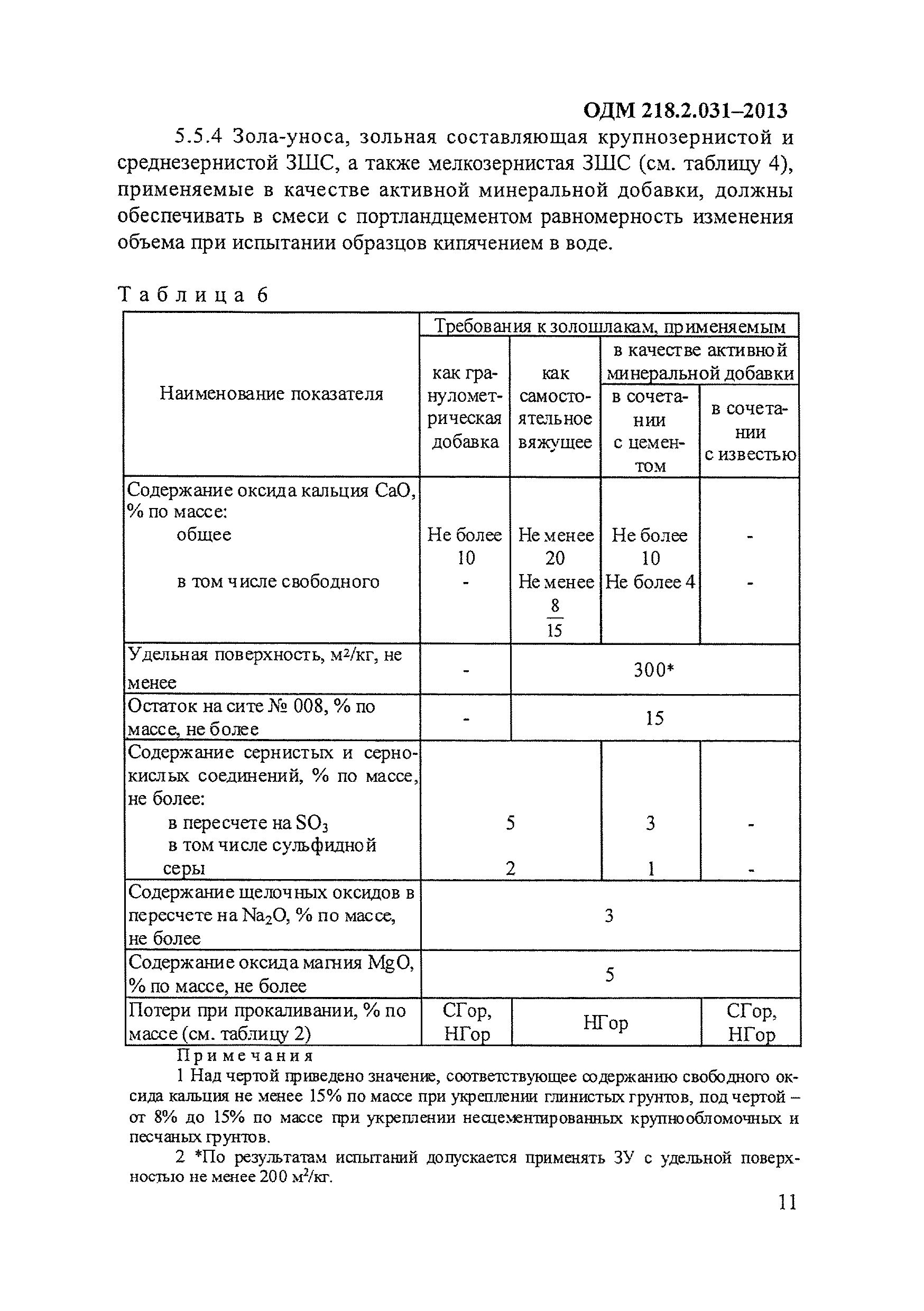 ОДМ 218.2.031-2013