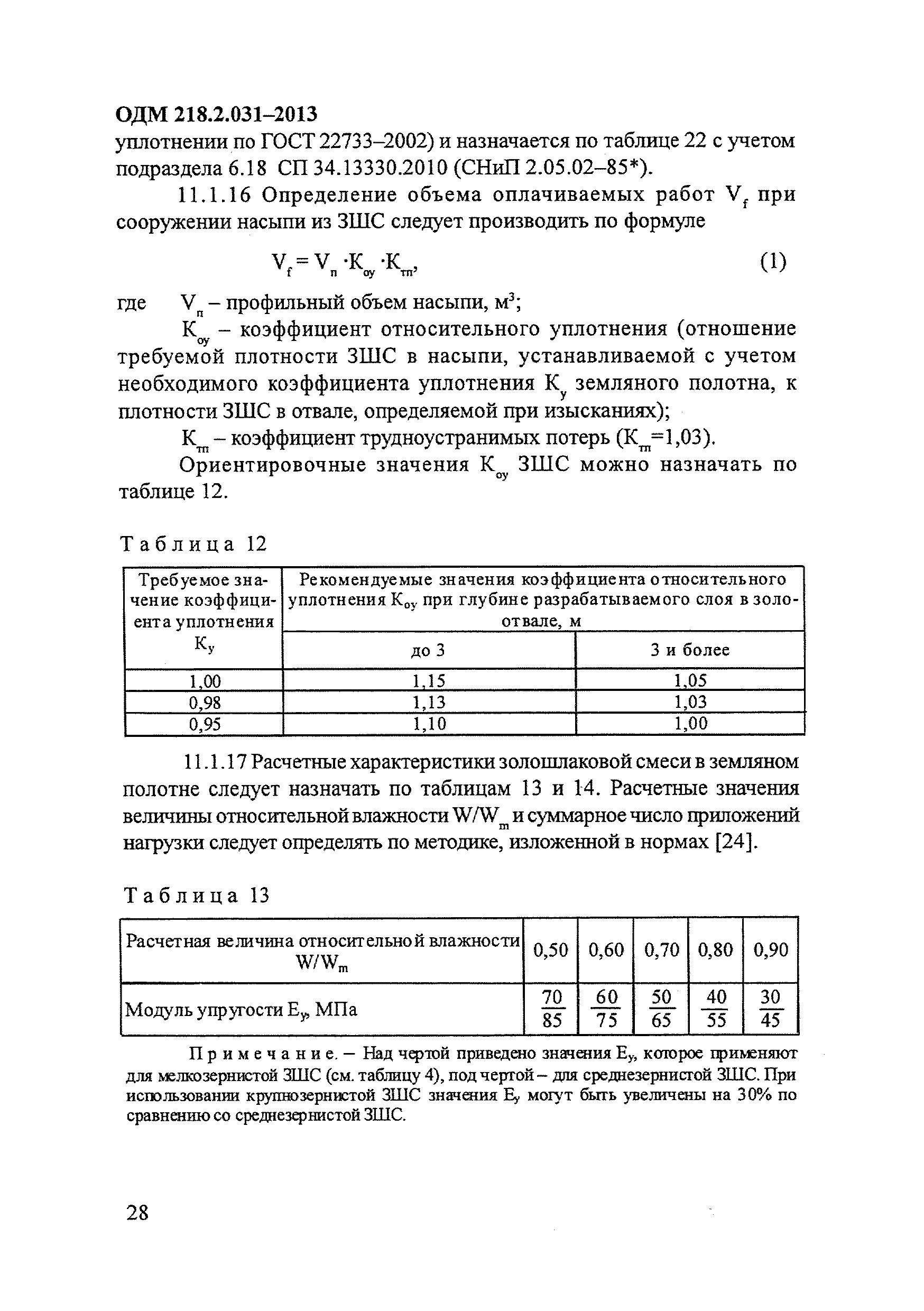 ОДМ 218.2.031-2013