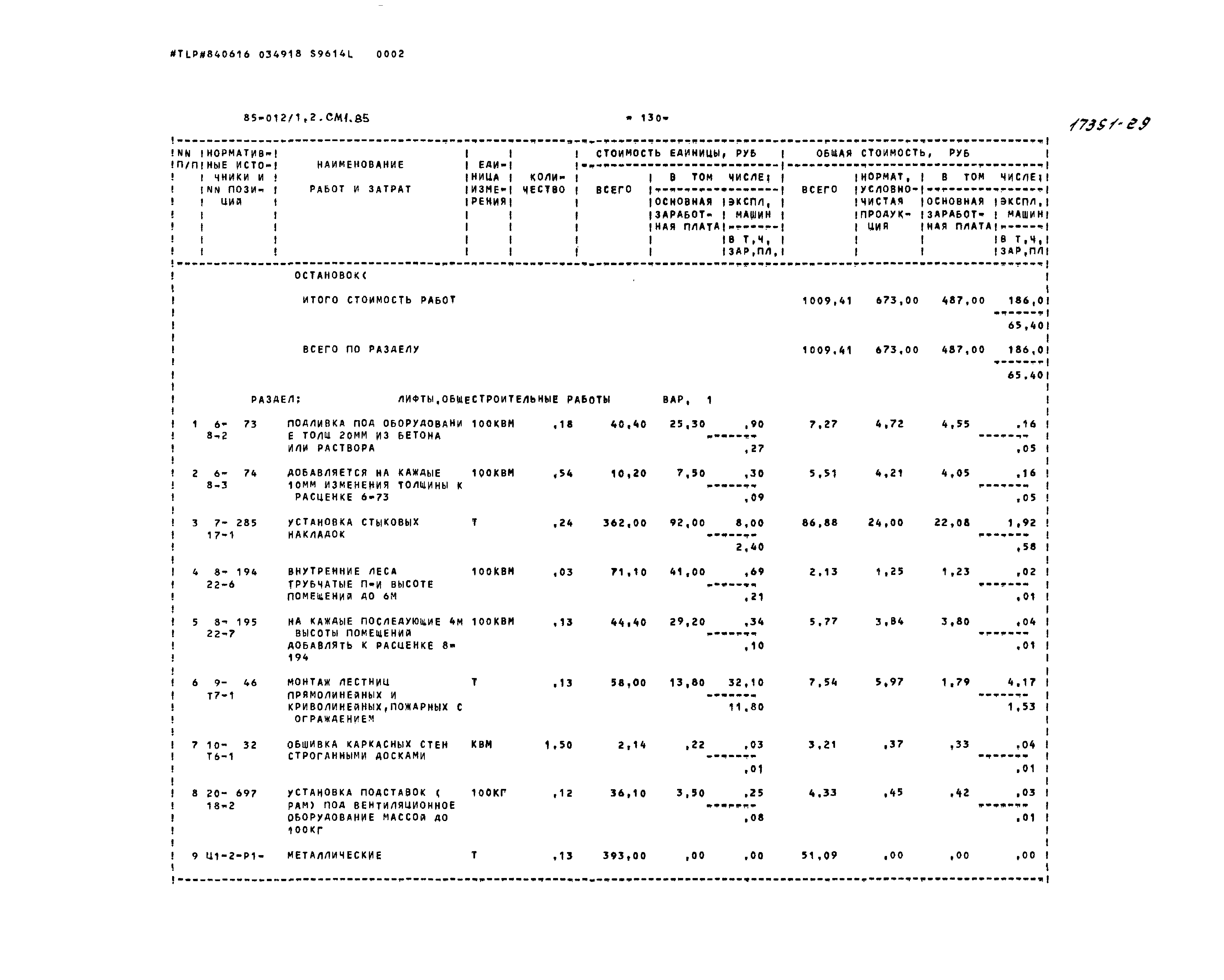 Типовой проект 85-012/1.2