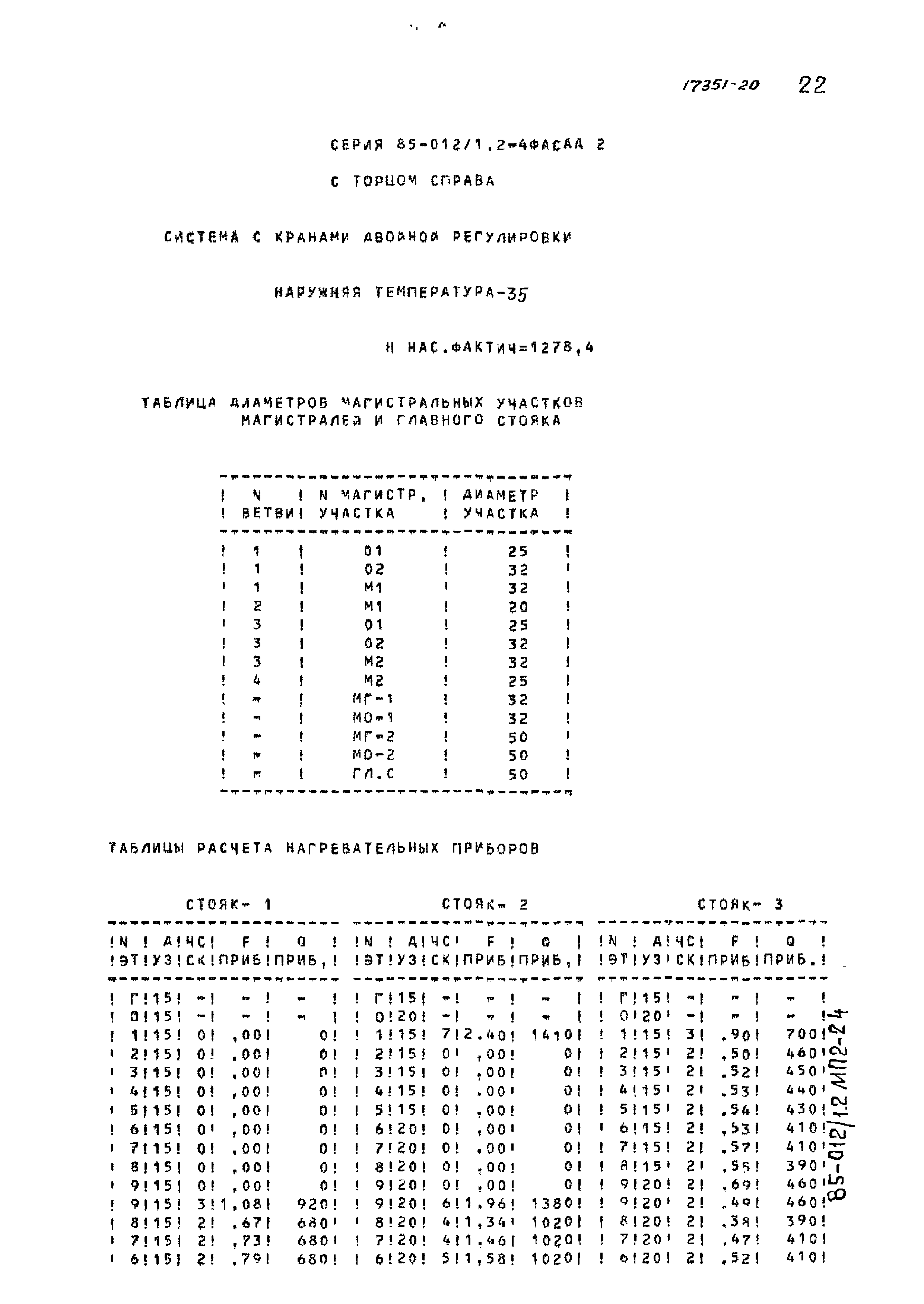 Типовой проект 85-012/1.2