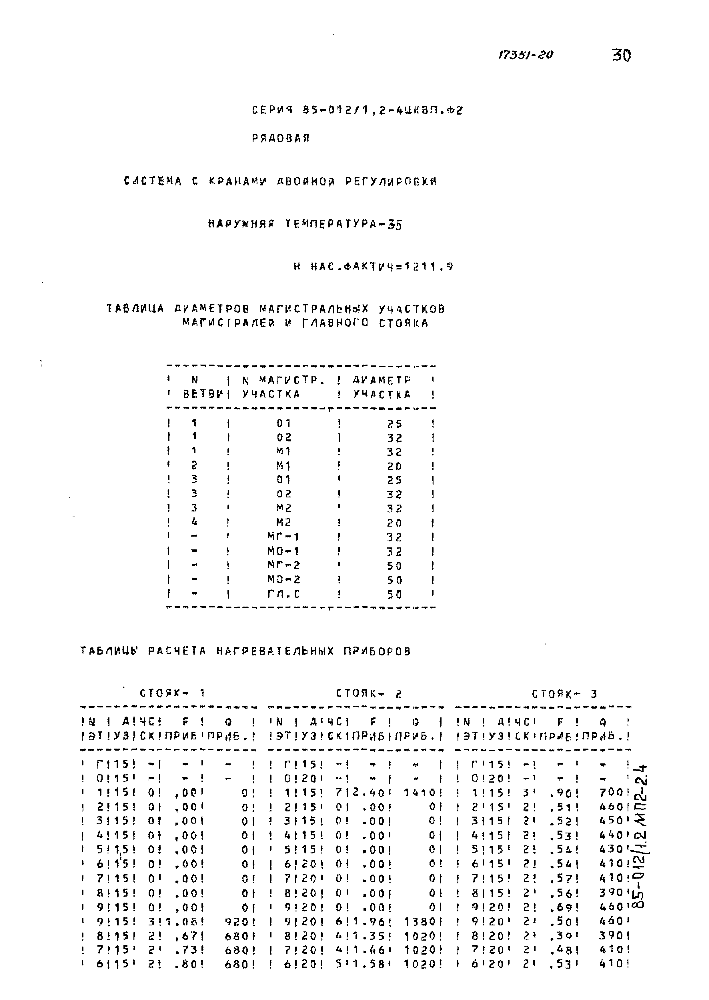 Типовой проект 85-012/1.2