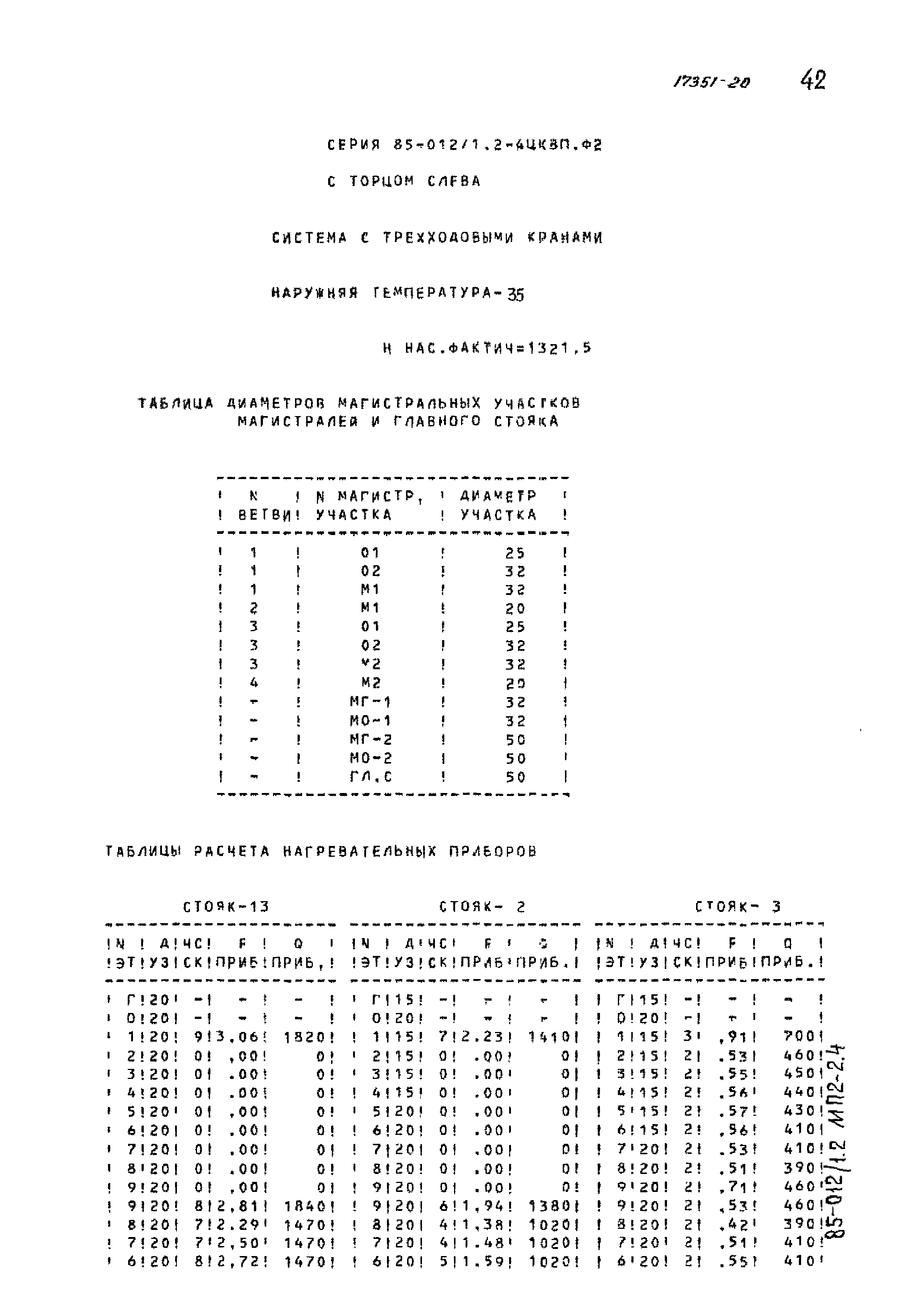 Типовой проект 85-012/1.2