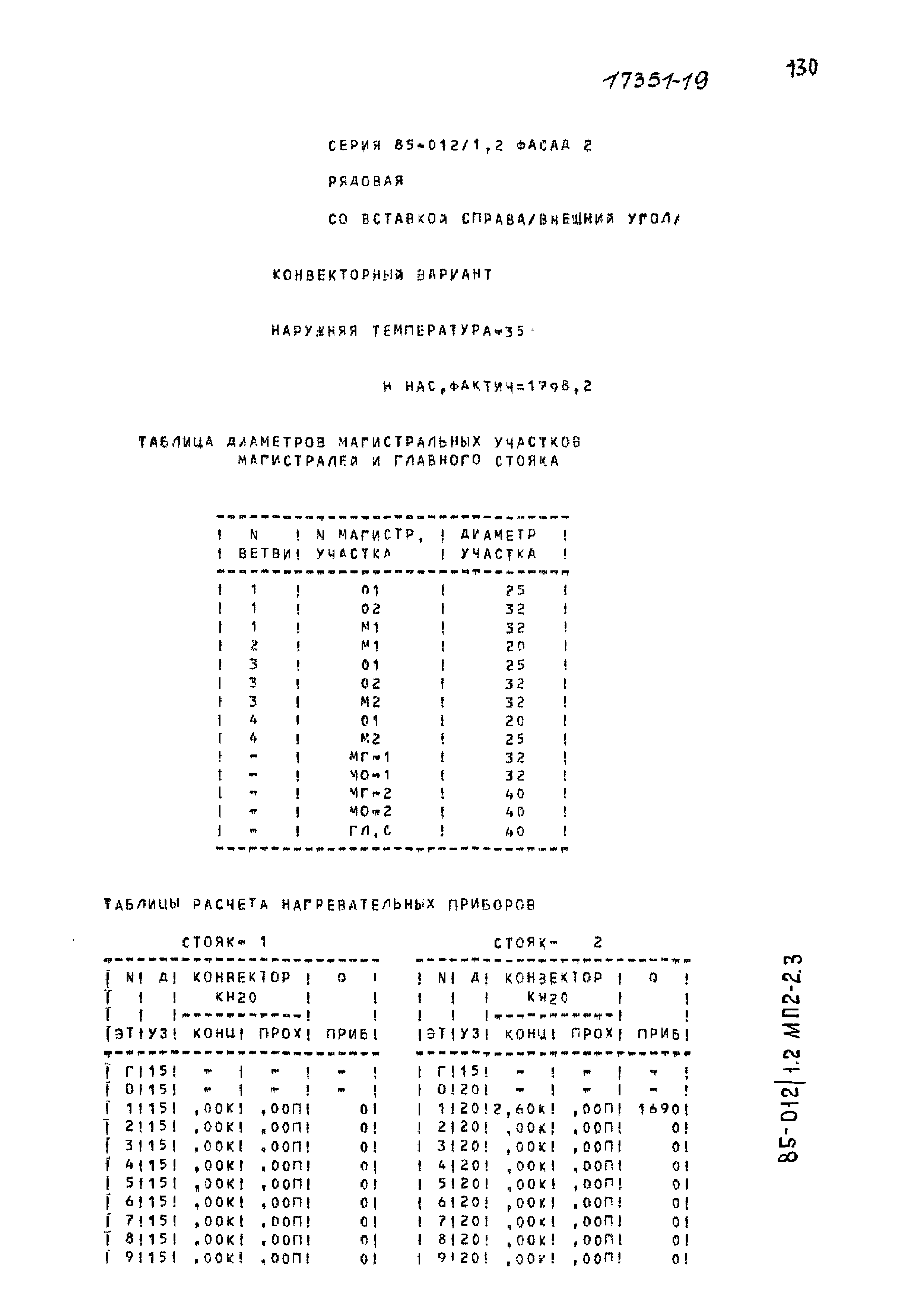 Типовой проект 85-012/1.2