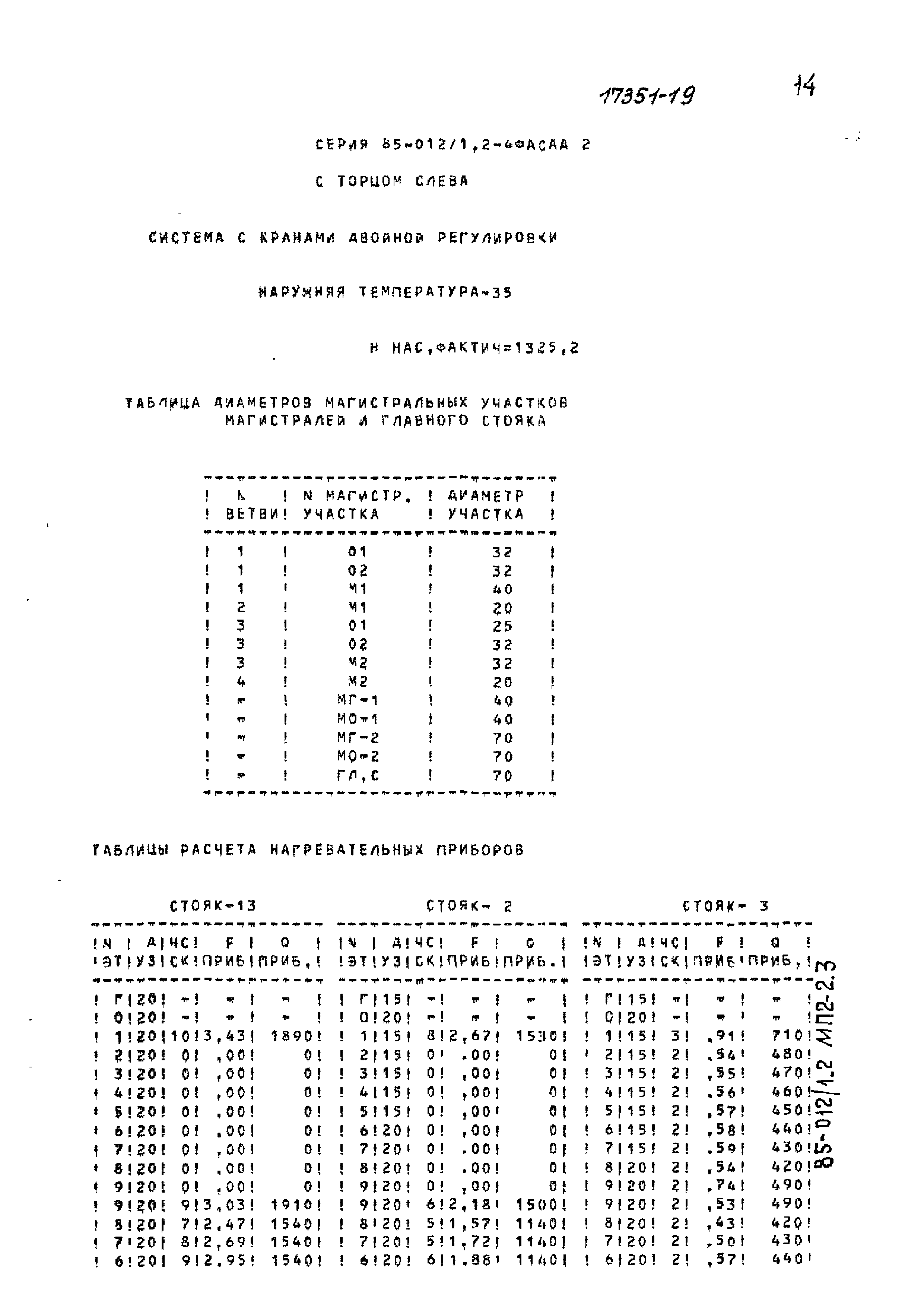 Типовой проект 85-012/1.2